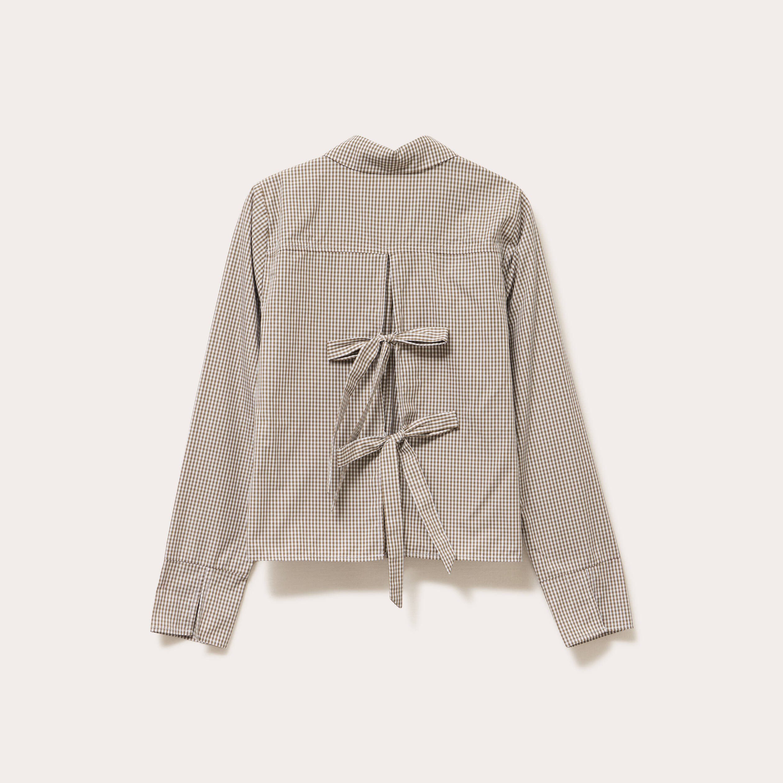 chemise droite courte en coton noir femme Chemise droite courte en coton noir femme