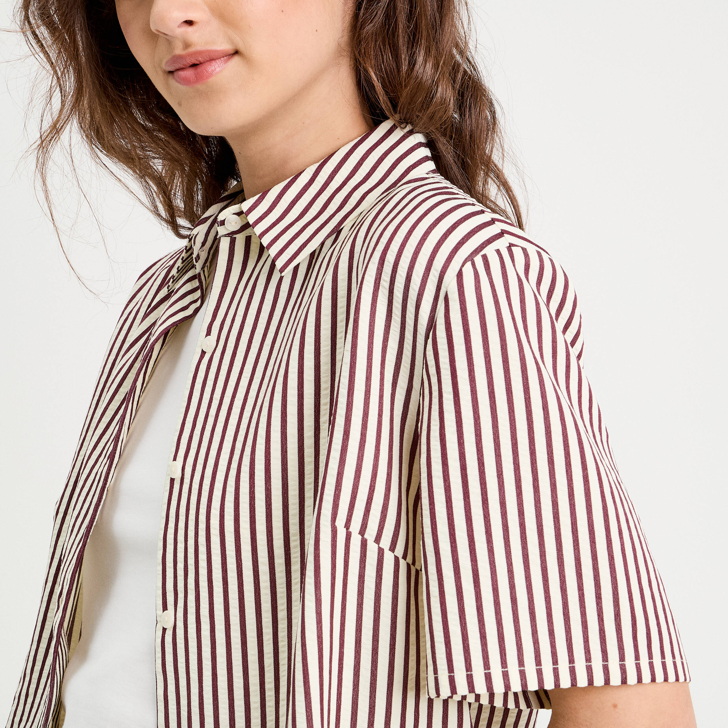 chemise manches courtes noir femme Chemise manches courtes noir femme