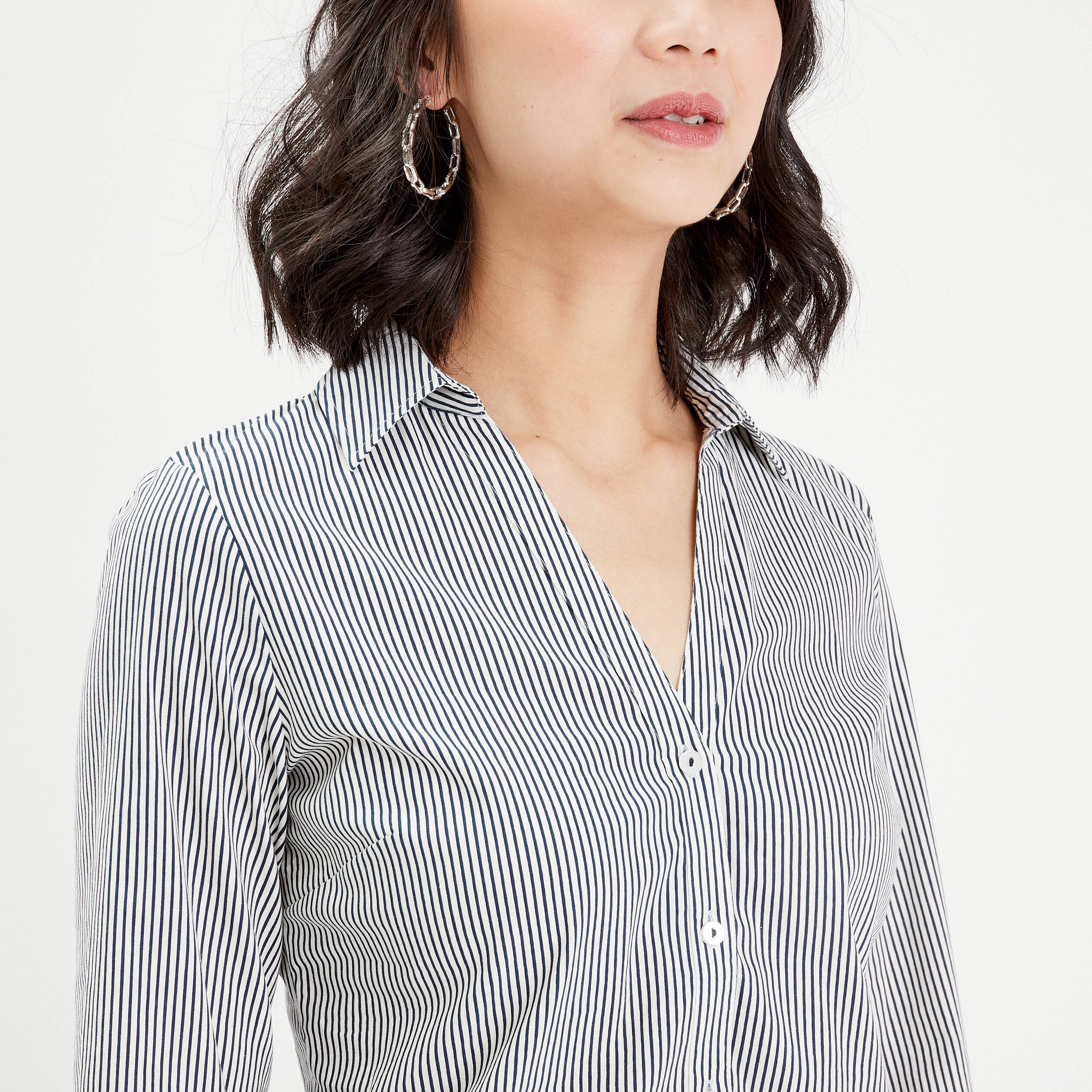 chemise manches longues bleu marine femme Chemise manches longues bleu marine femme