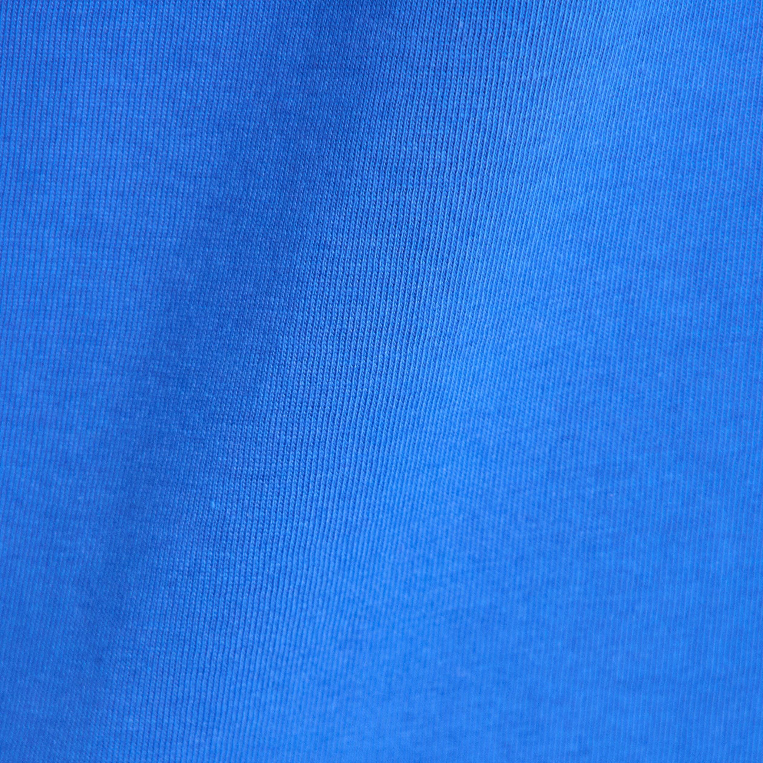 T-shirt col v manches courtes bleu electrique femme