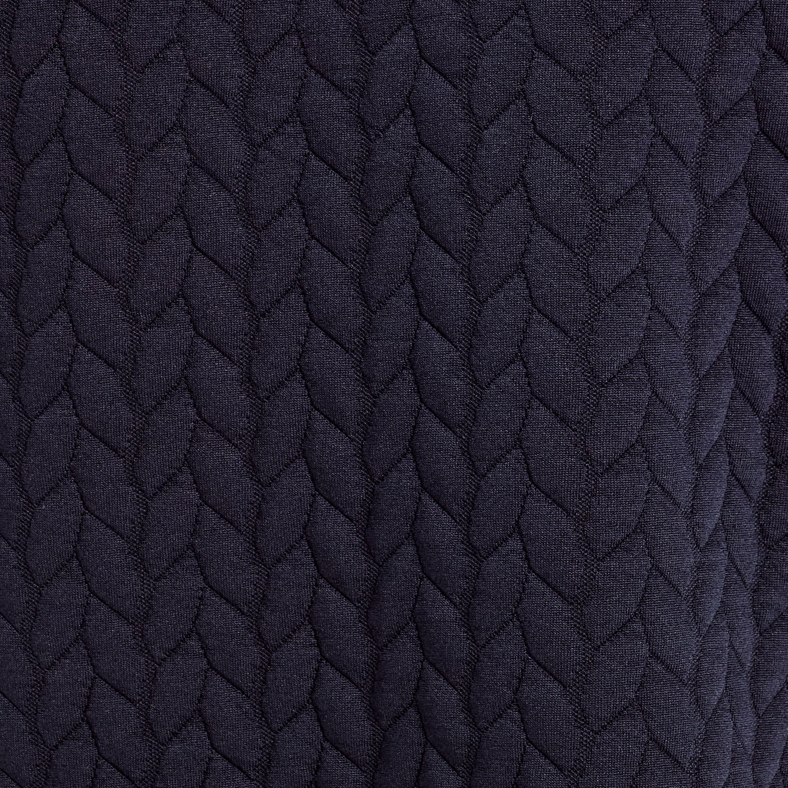 veston matelasse noue bleu marine femme Veston matelassé noué bleu marine femme