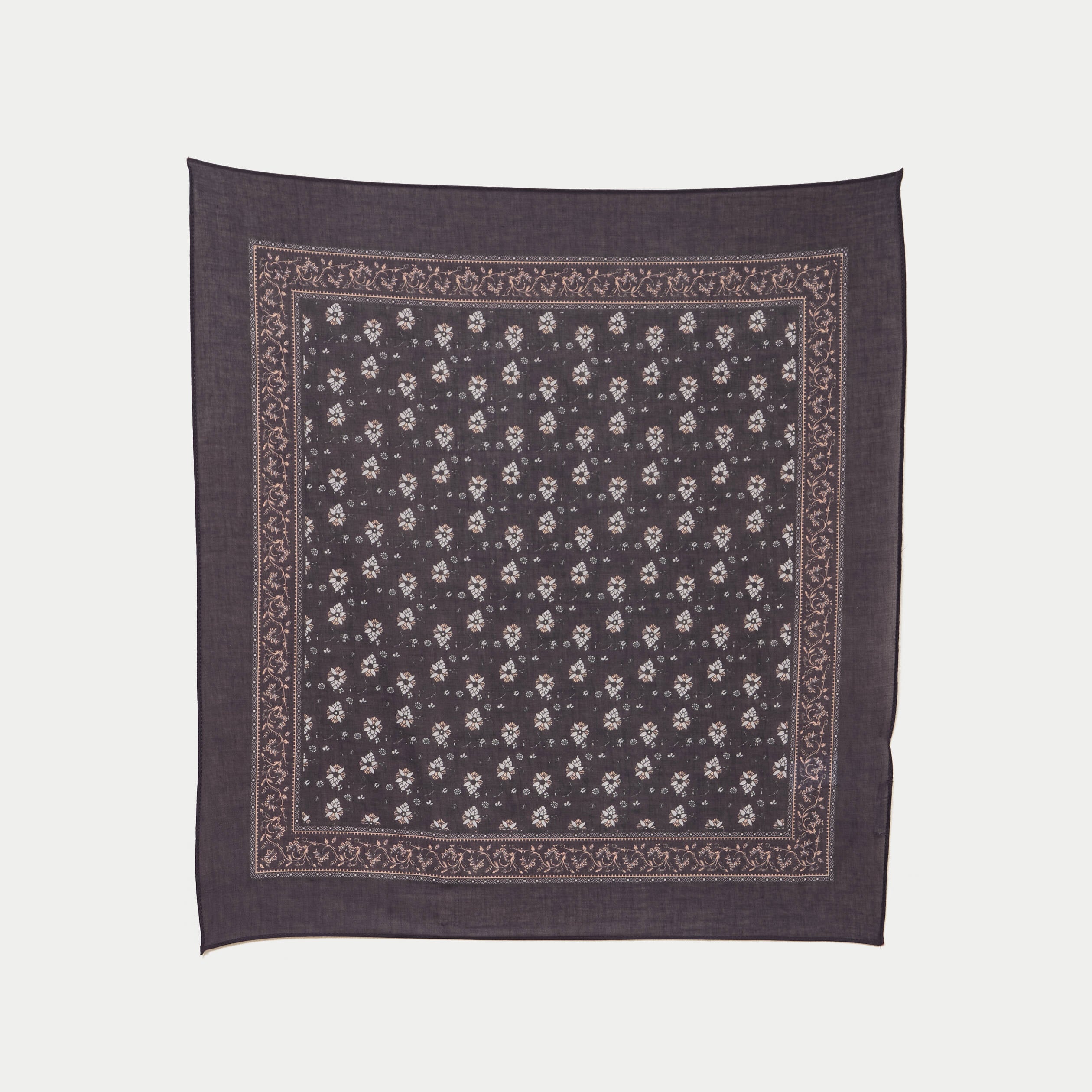 Foulard bleu marine femme