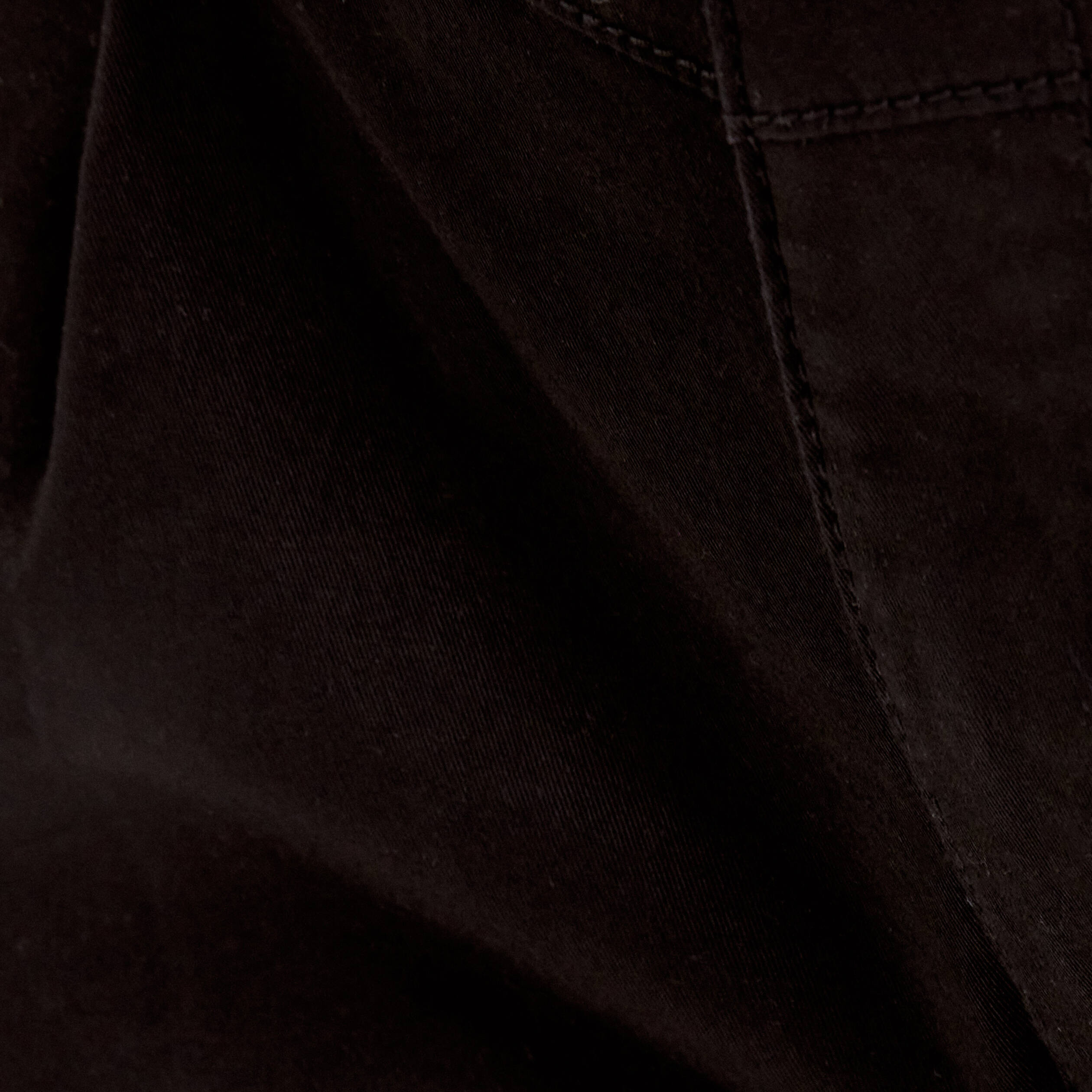 Short chino ceintur&eacute; noir femme