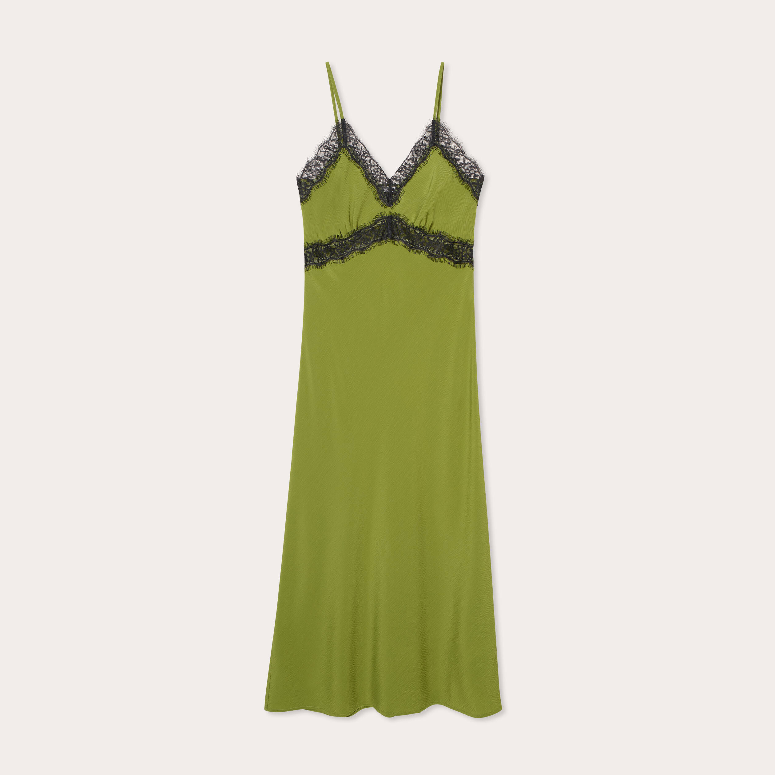 robe longue ajustee dentelle vert fonce femme Robe longue ajustée dentelle vert foncé femme