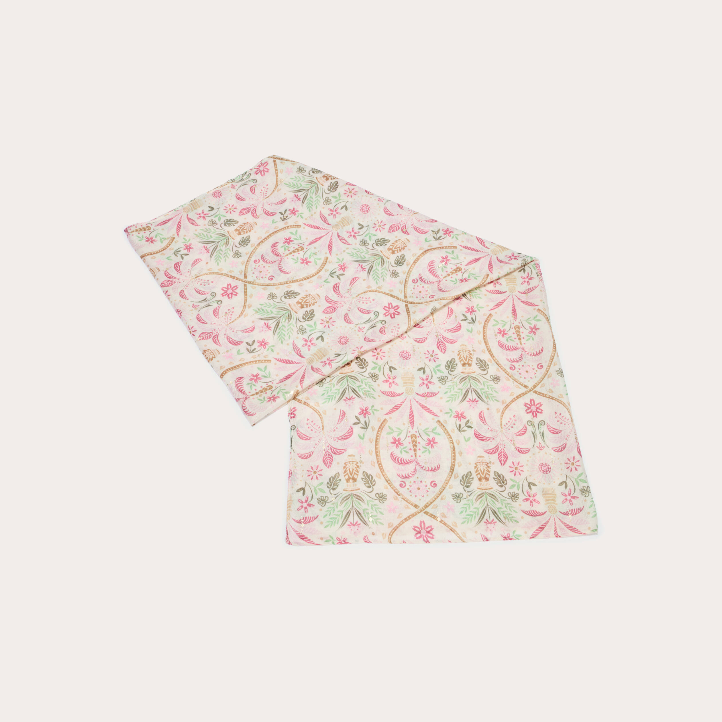 Foulard blanc femme