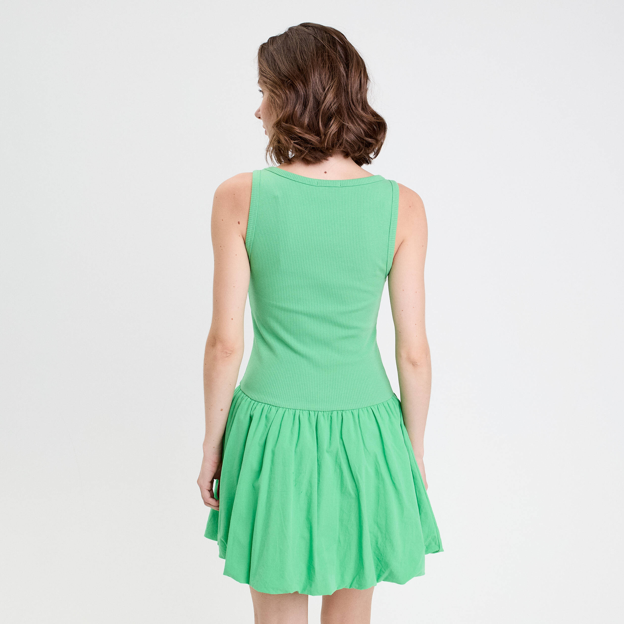 robe boule 2 en 1 vert femme Robe boule 2 en 1 vert femme