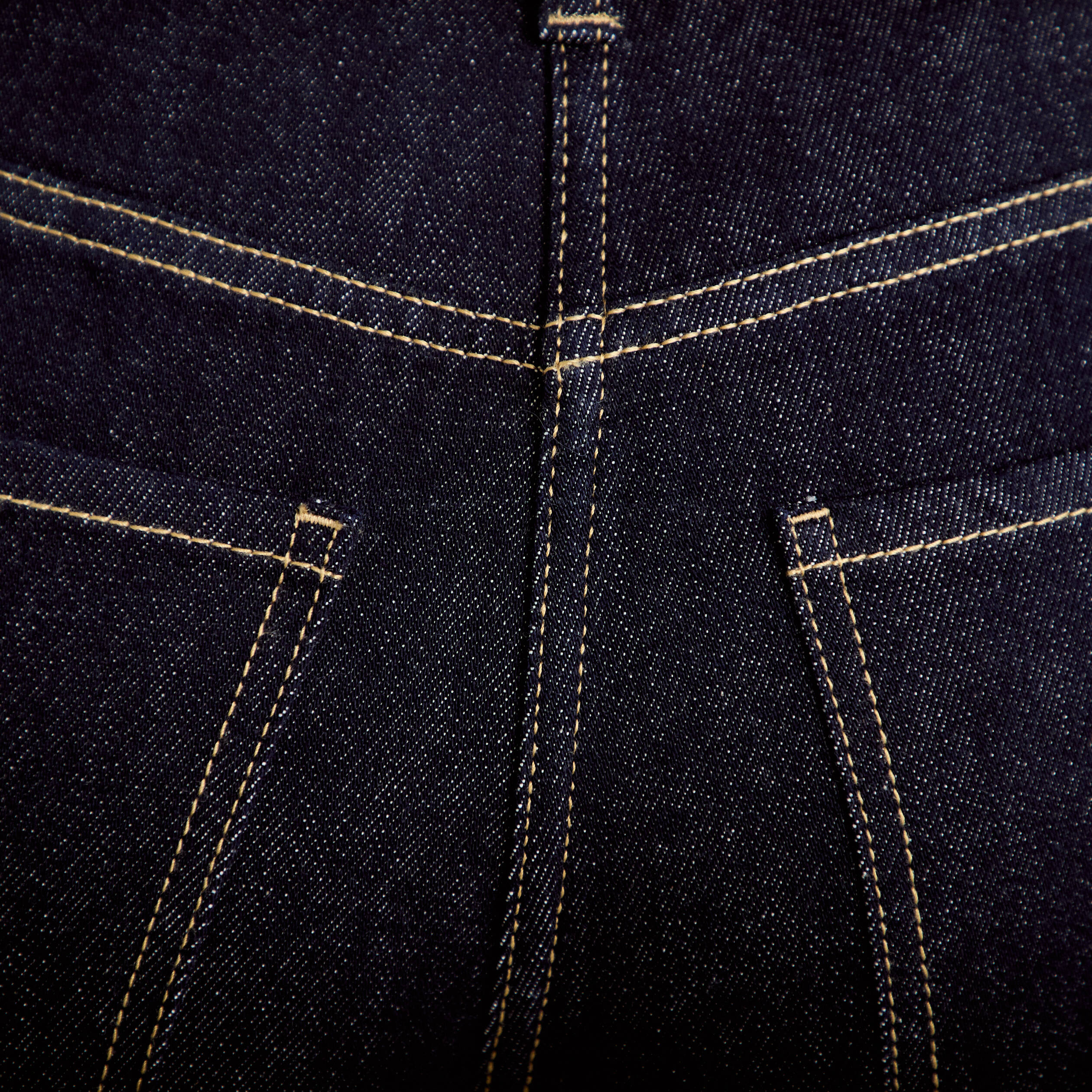 Jean boyfriend denim brut femme