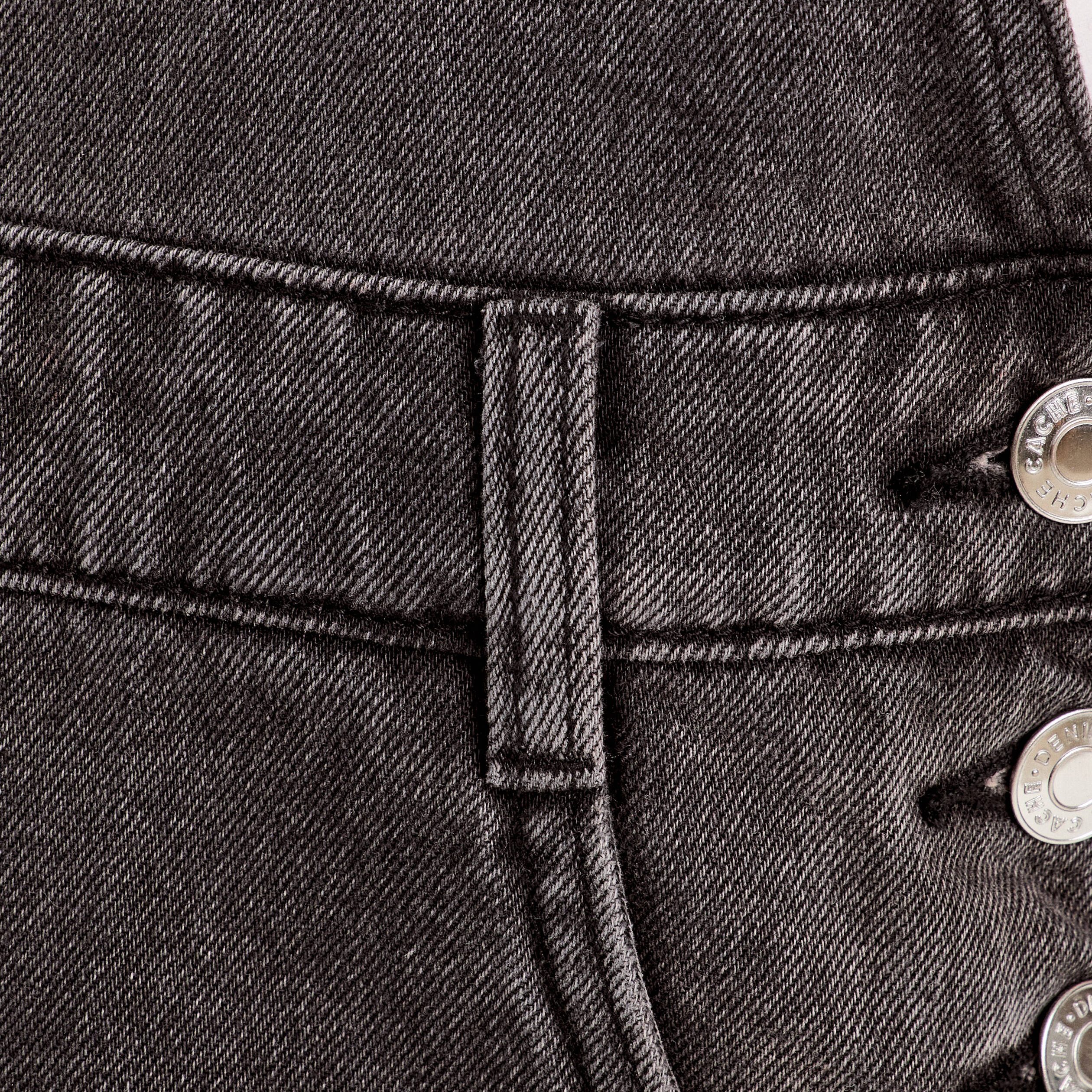 salopette short en jean denim noir femme Salopette short en jean denim noir femme