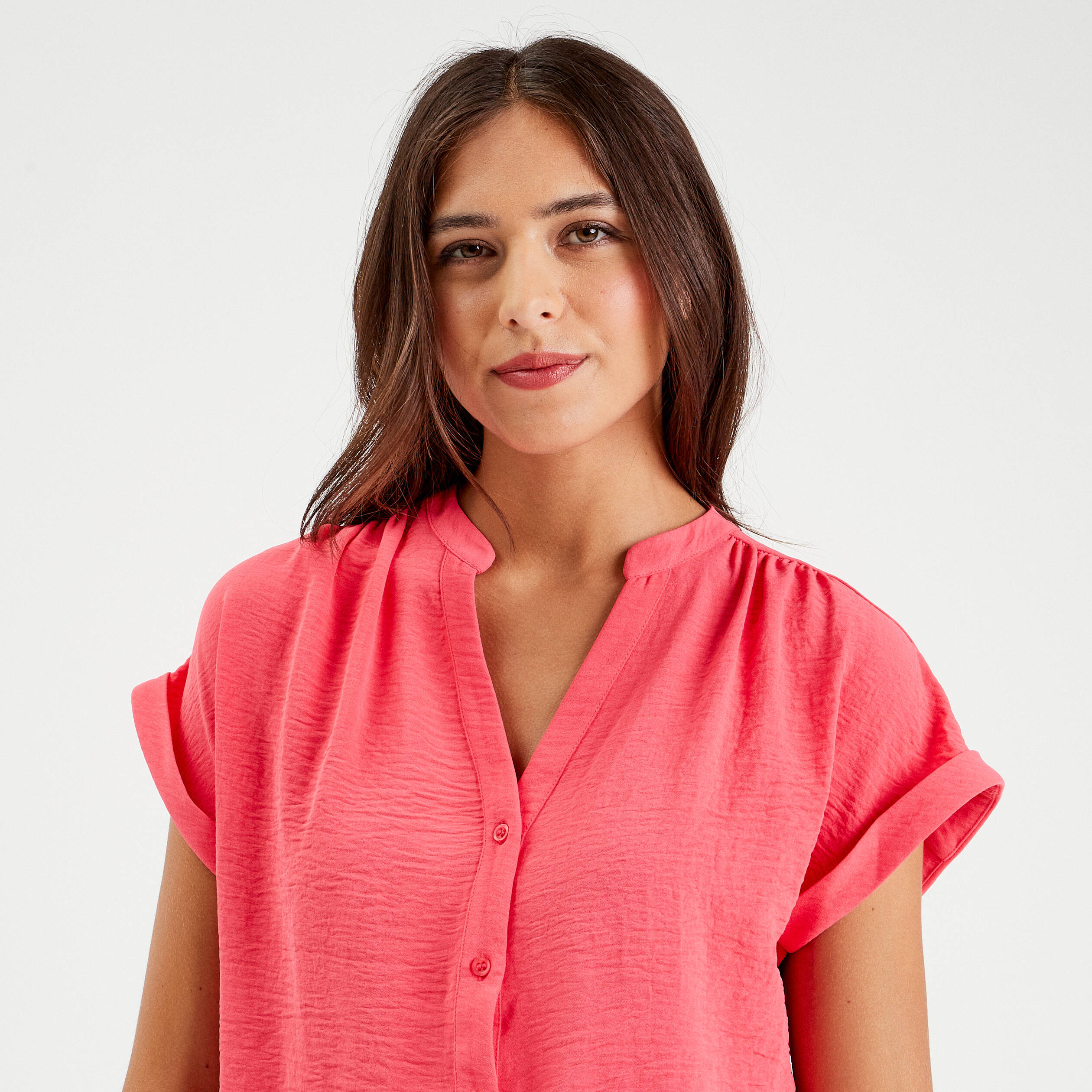 Chemise femme rose fushia online