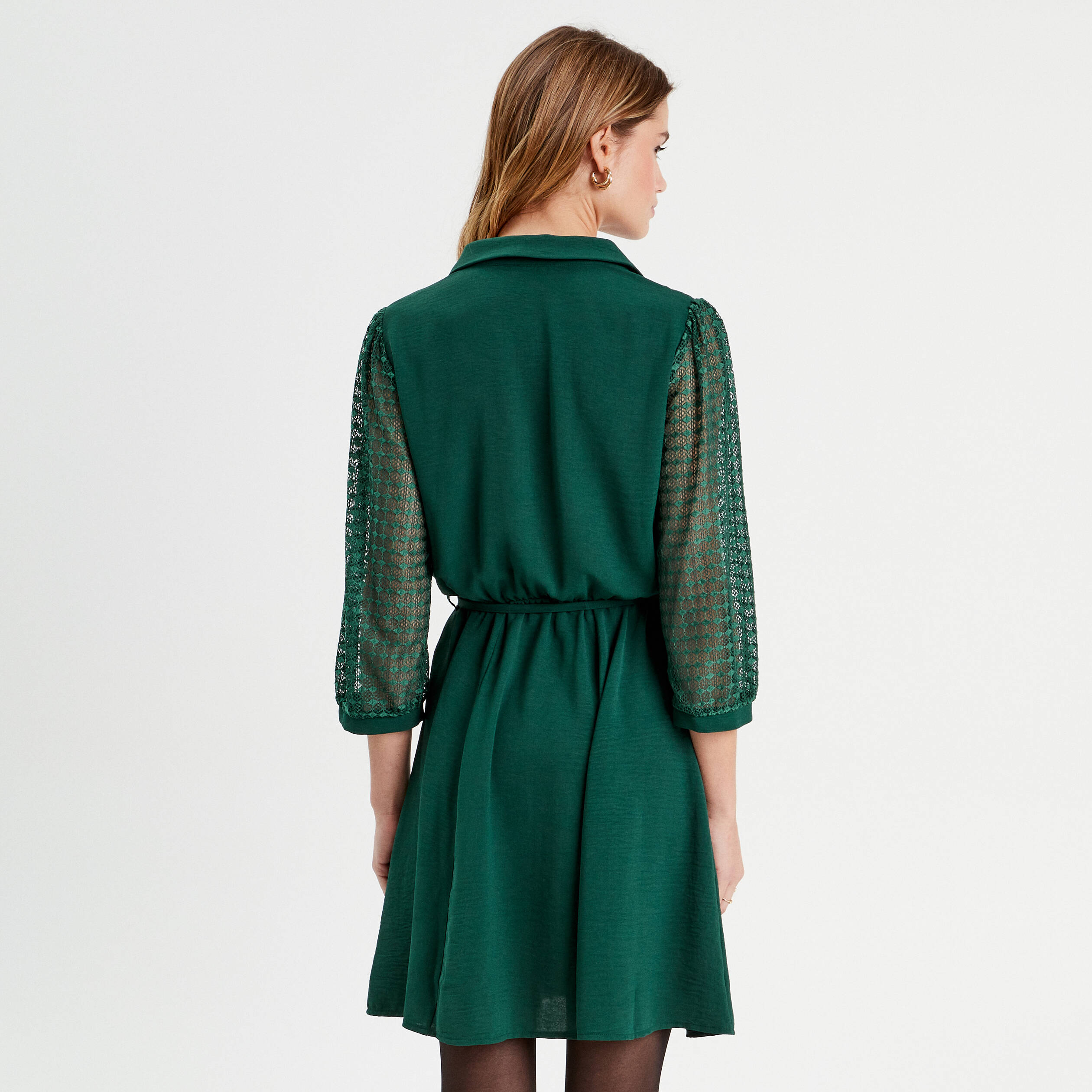 Robe trapeze dentelle hotsell