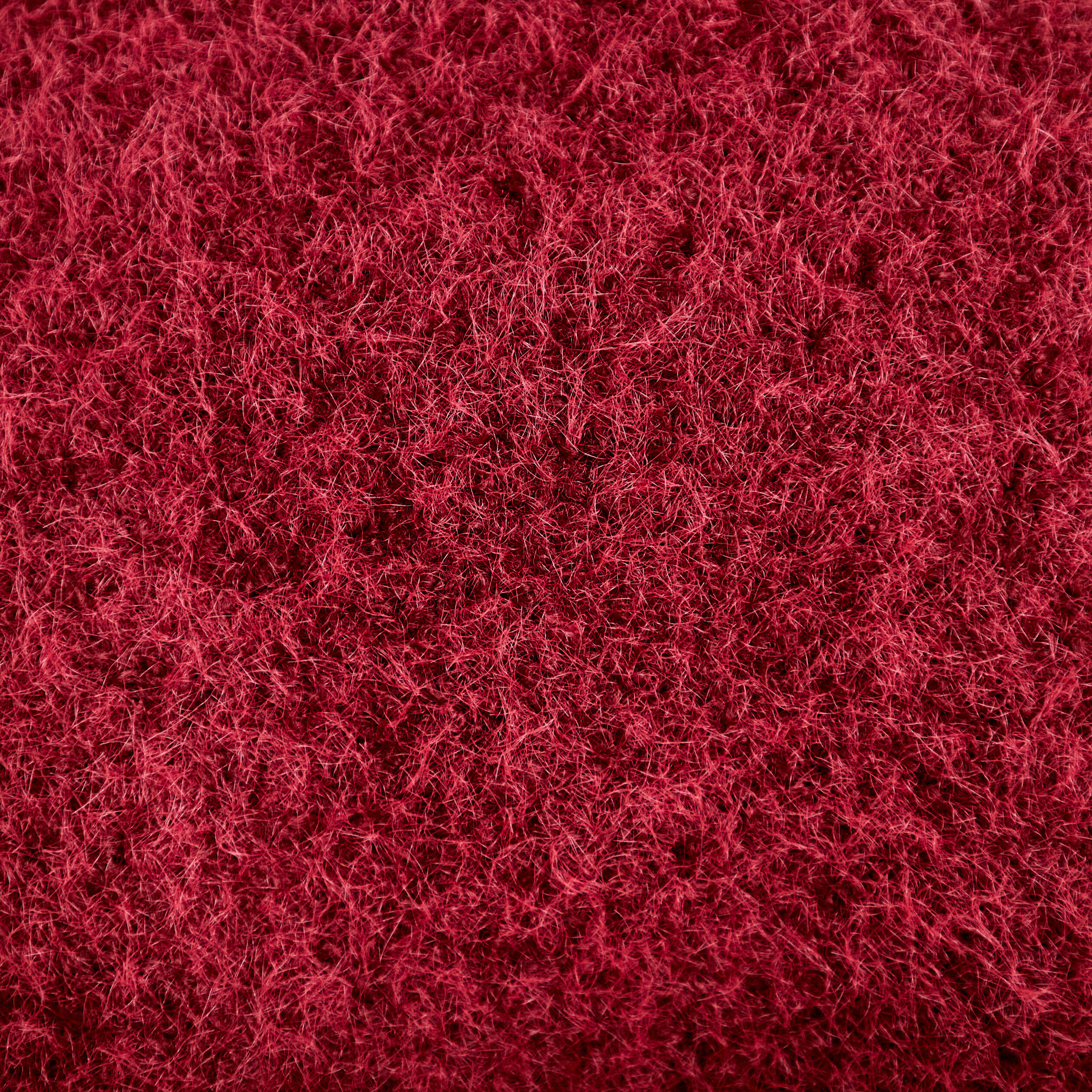 Gilet sans manches effet polaire rouge fonc&eacute; femme