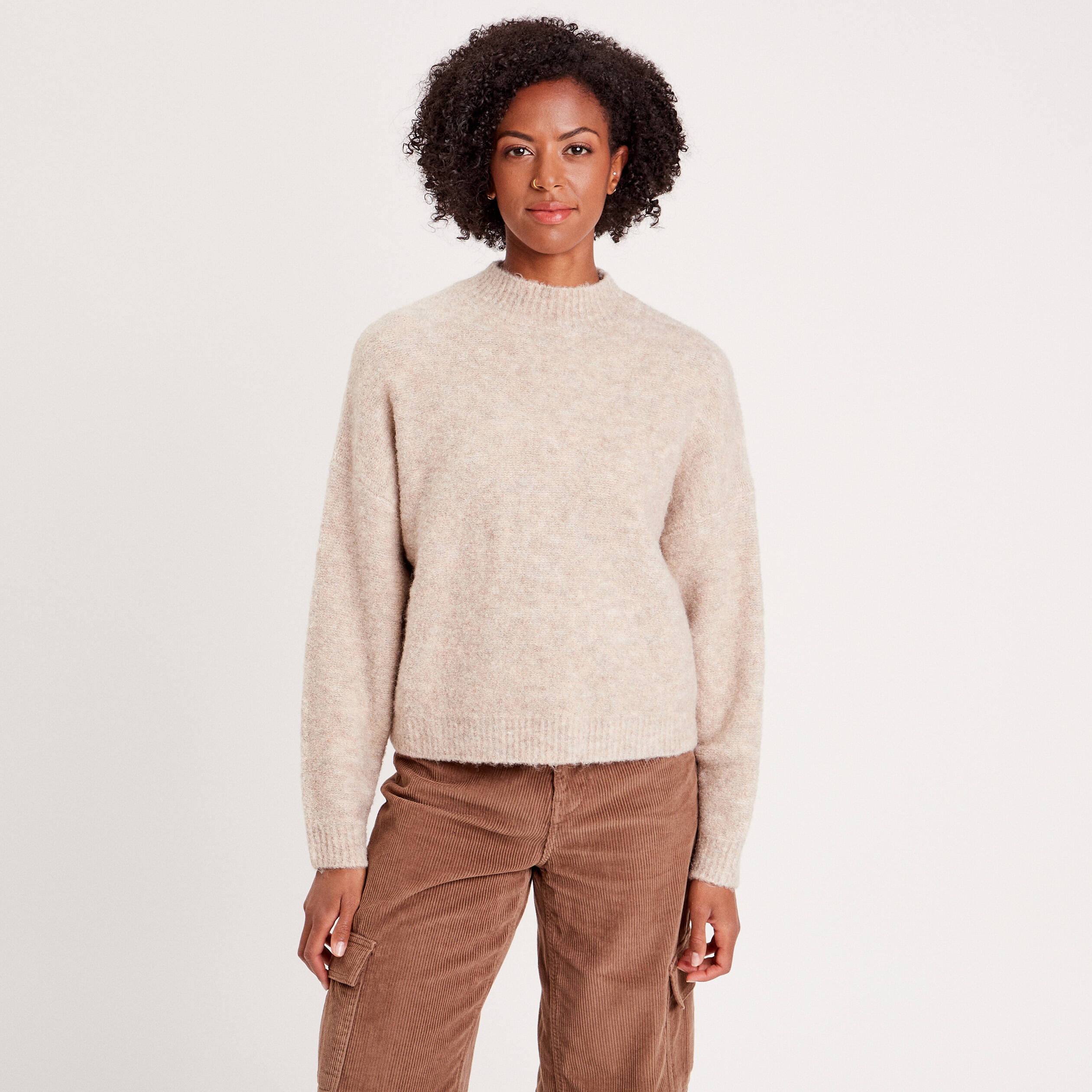 Sweat col montant femme online