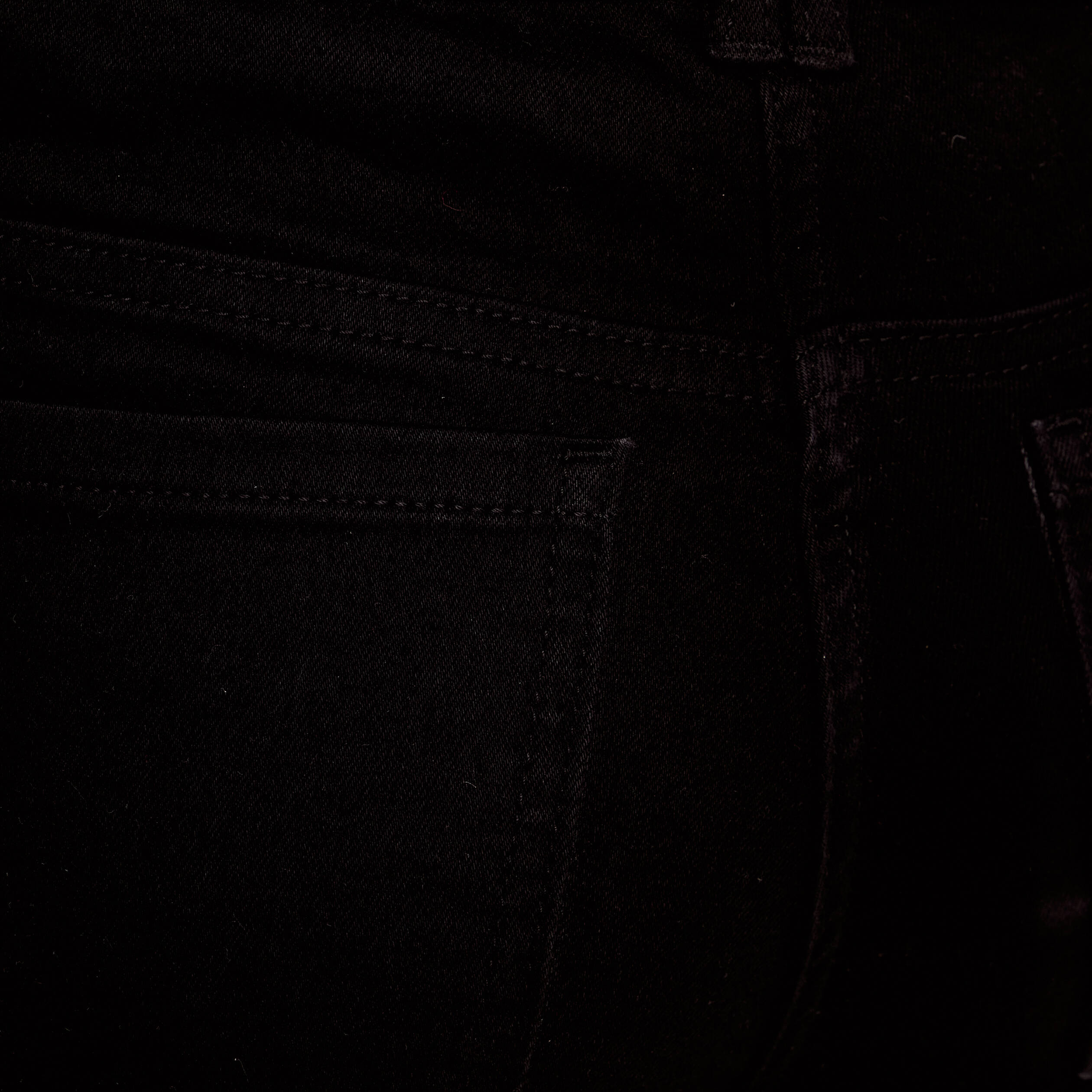 Jean droit regular taille standard denim noir femme