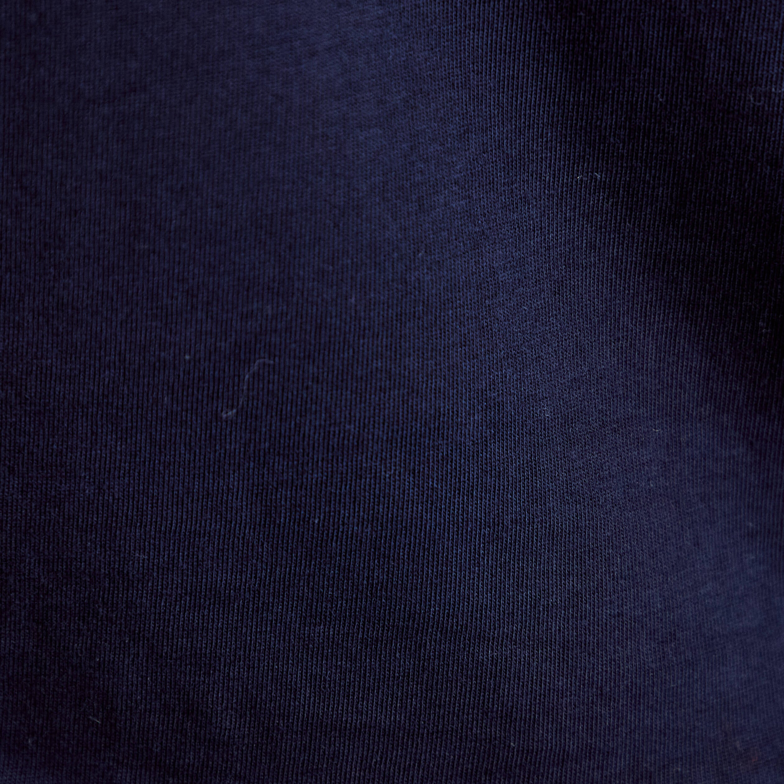T-shirt manches courtes en dentelle bleu marine femme