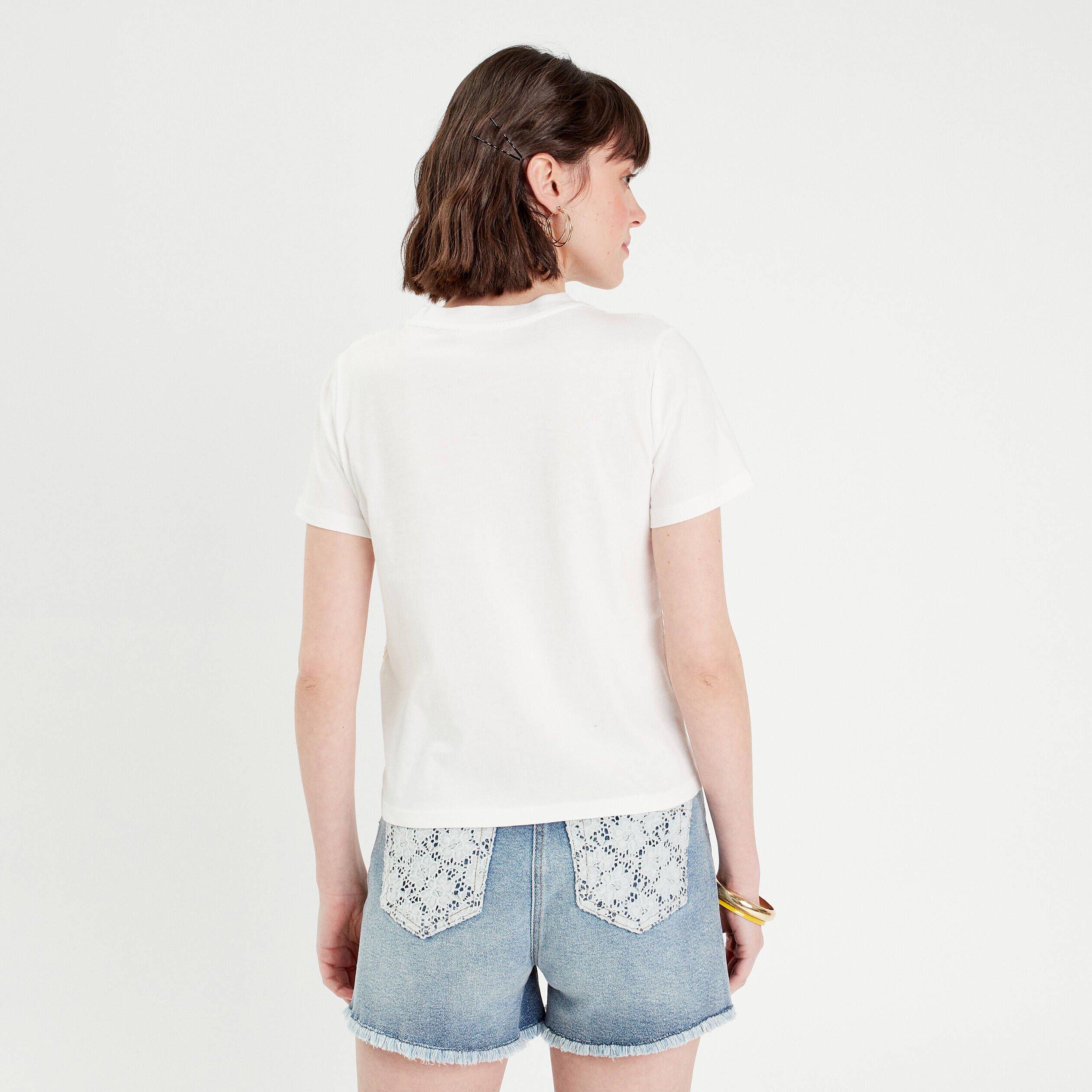 TIMEMEAN Tshirt Femme,Tops D'Été Et D'automne Pour Femmes Chemises à