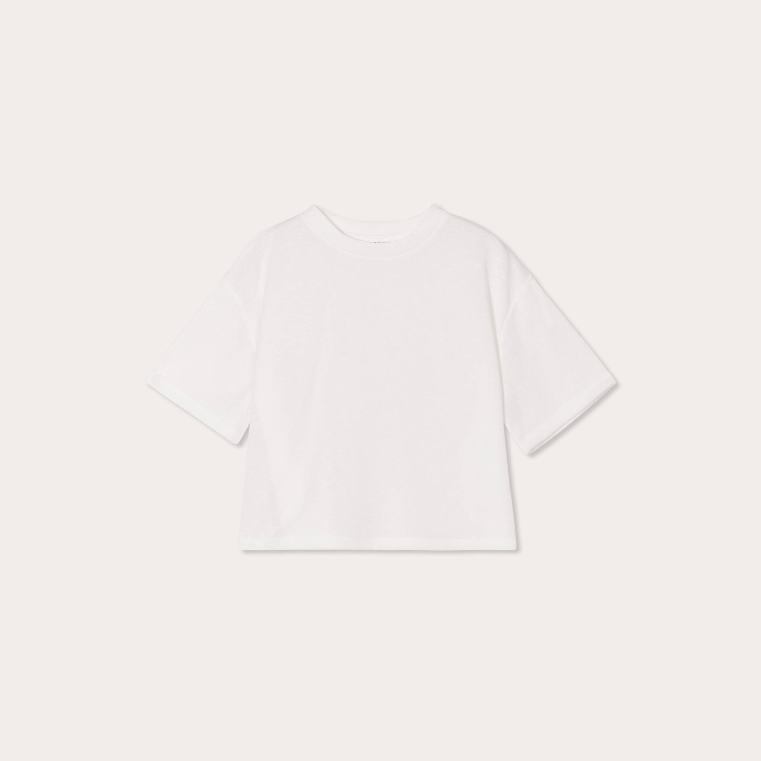 t shirt manches courtes ecru femme T-shirt manches courtes ecru femme