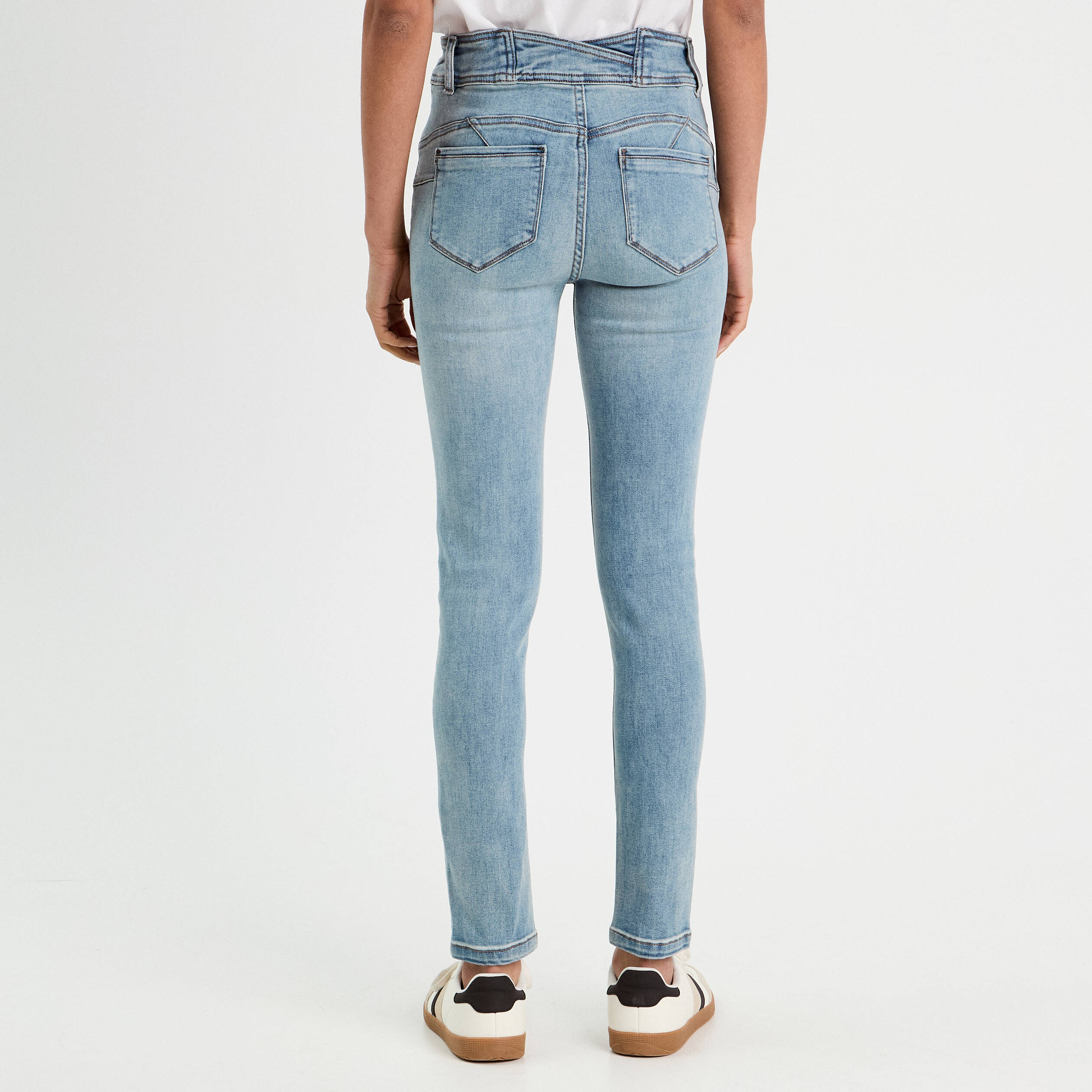 Jeans slim push-up denim double stone femme