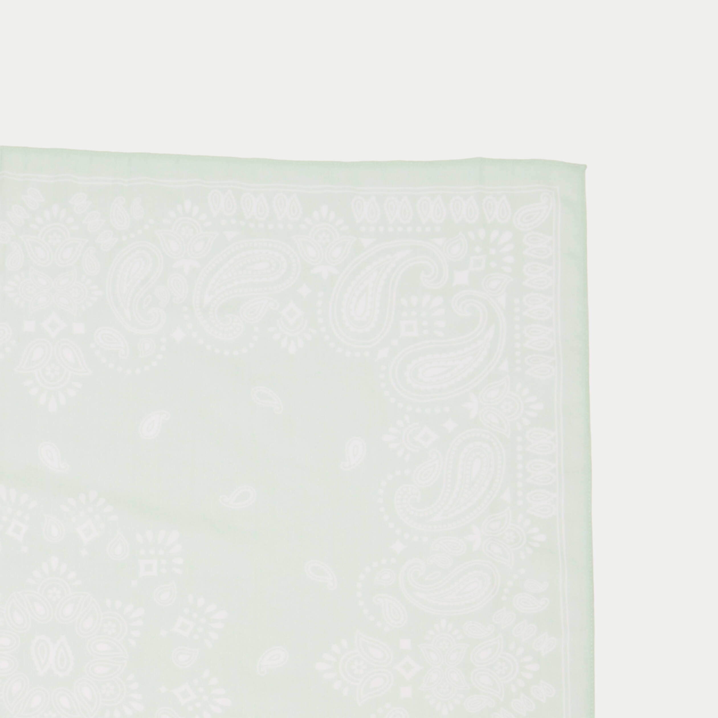 Foulard vert pastel femme