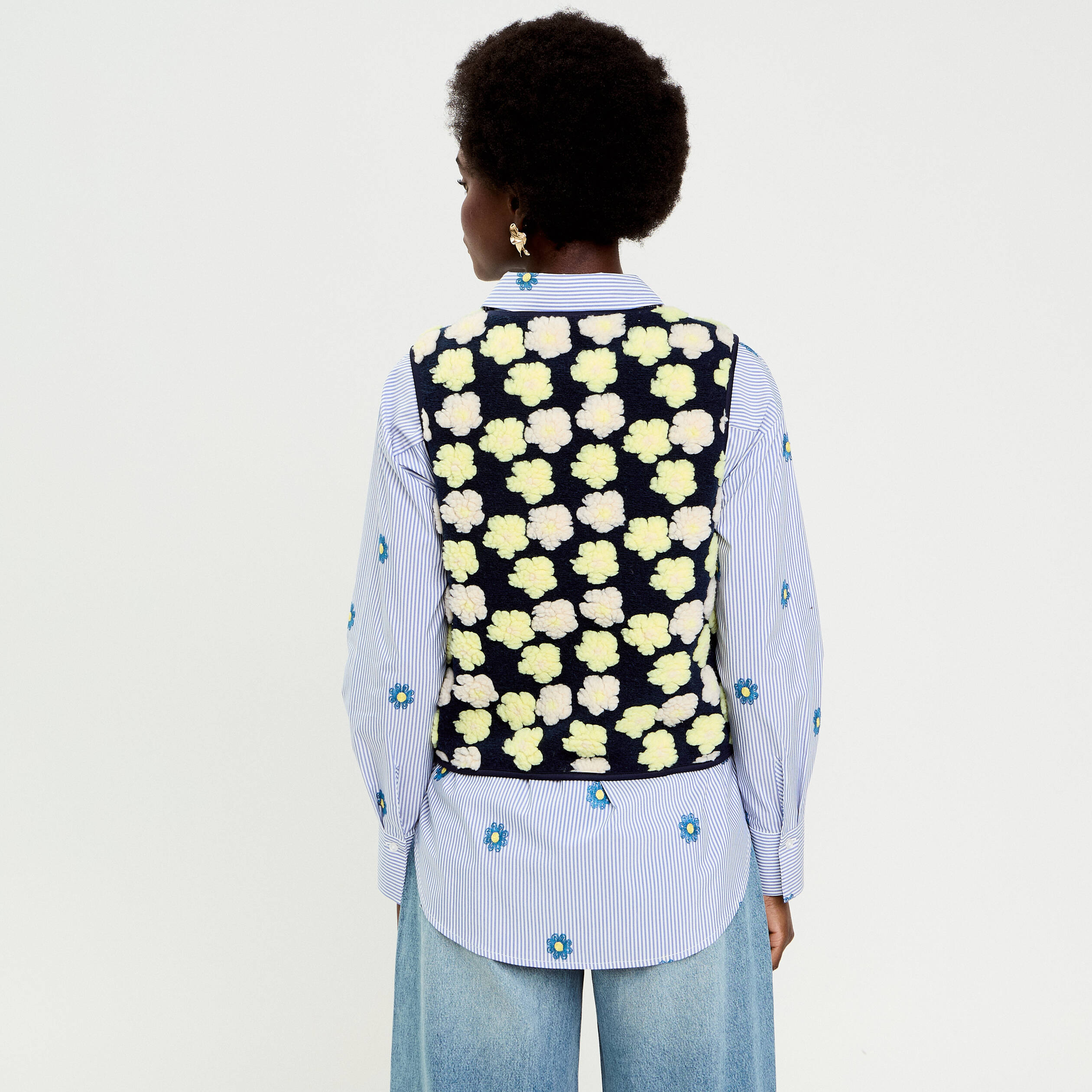 Gilet Sans Manches Fausse Fourrure Pour Femme – Col En V, Doux, Élégant, Taille S à 3XL