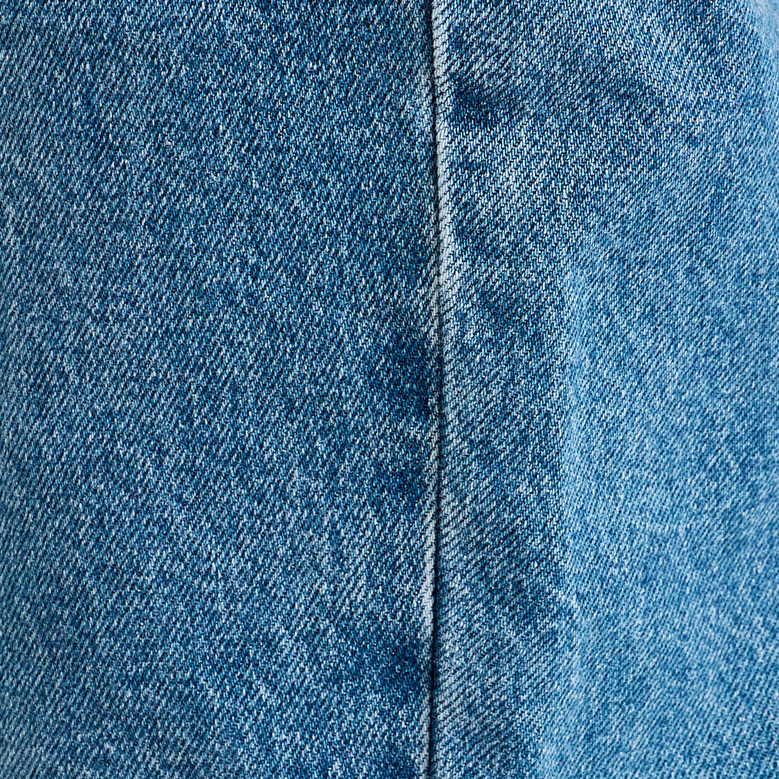 salopette mom en jean denim stone femme Salopette mom en jean denim stone femme