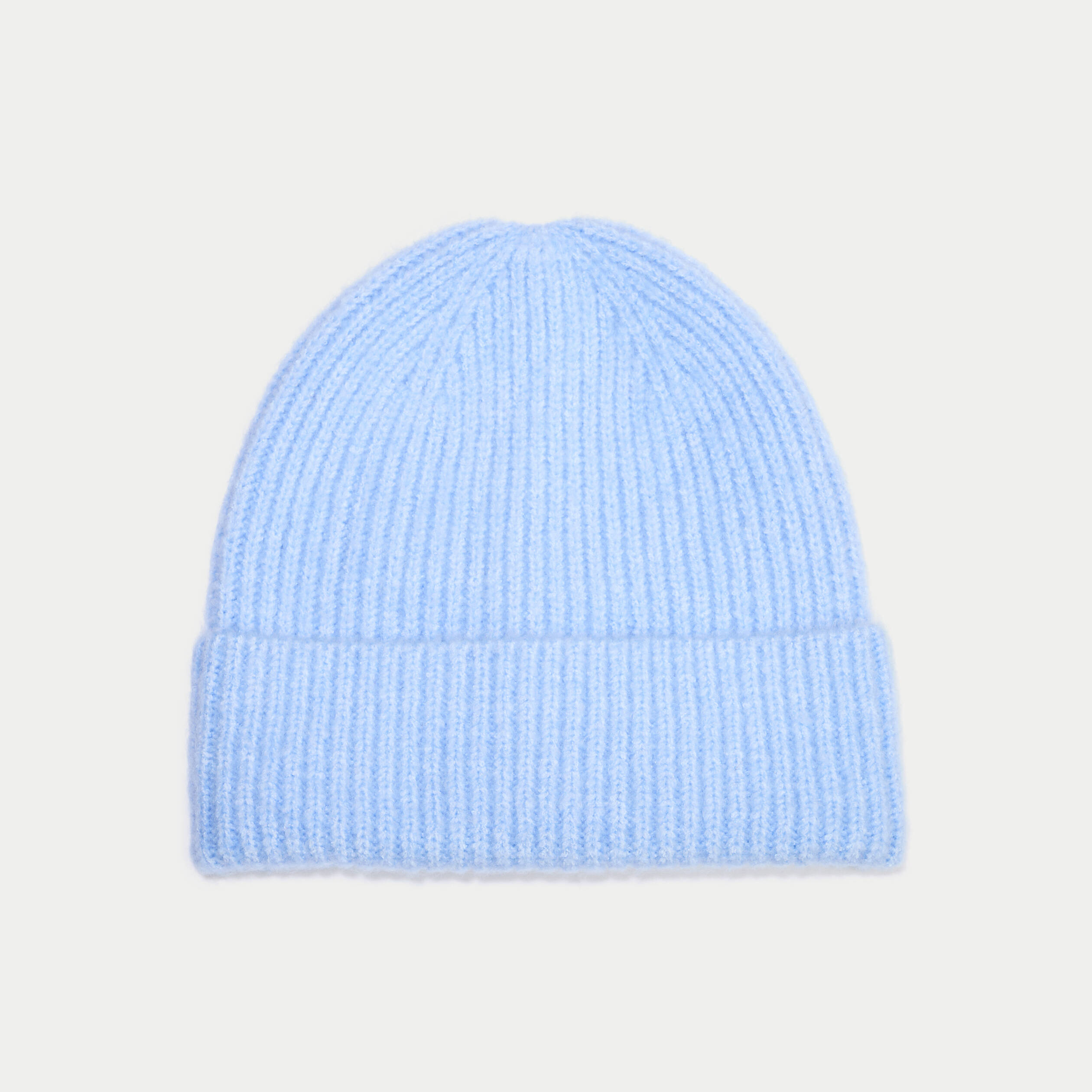 Bonnet bleu ciel femme