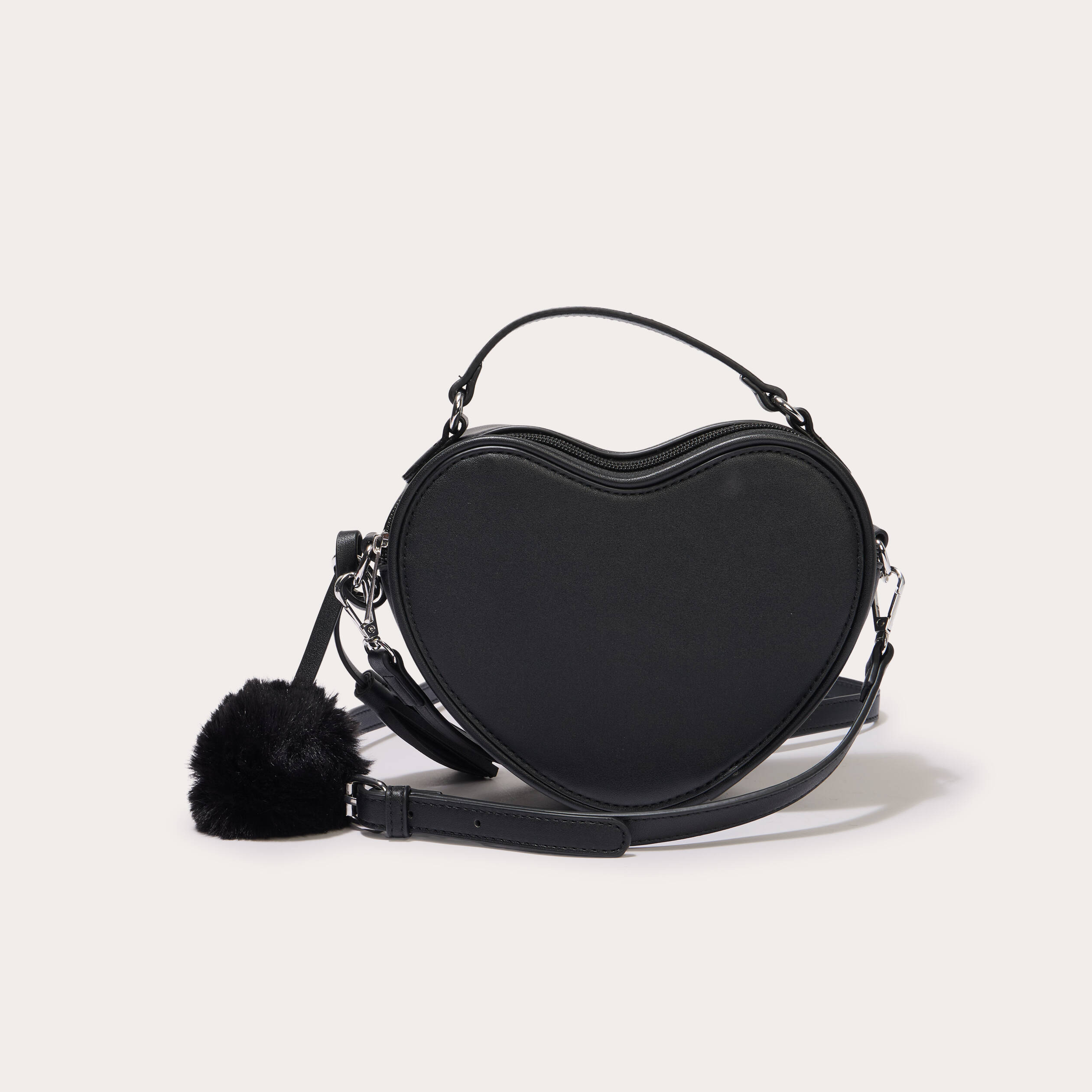 Sac coeur noir femme Vibs