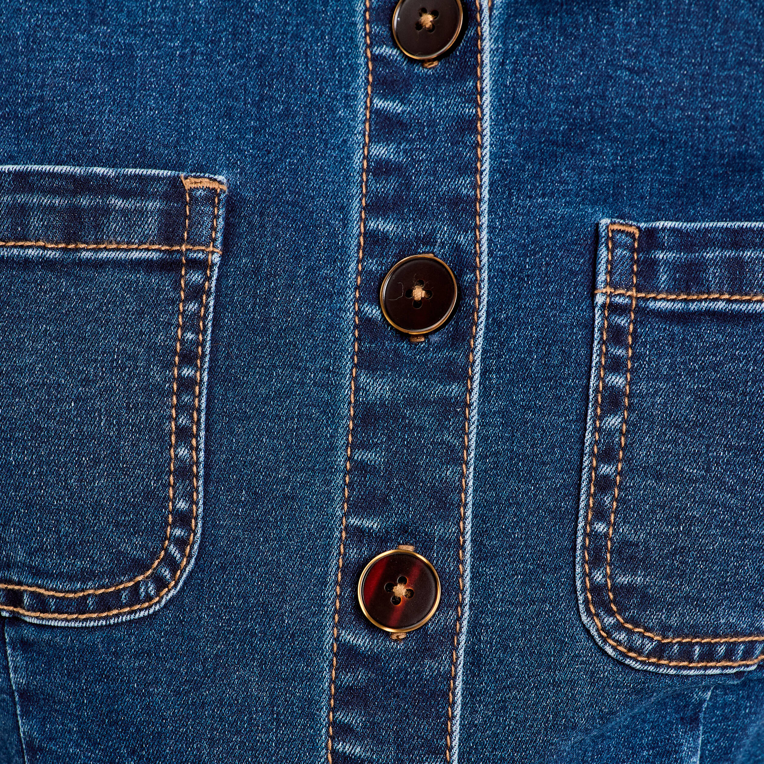 Combinaison pantalon en jean denim brut femme