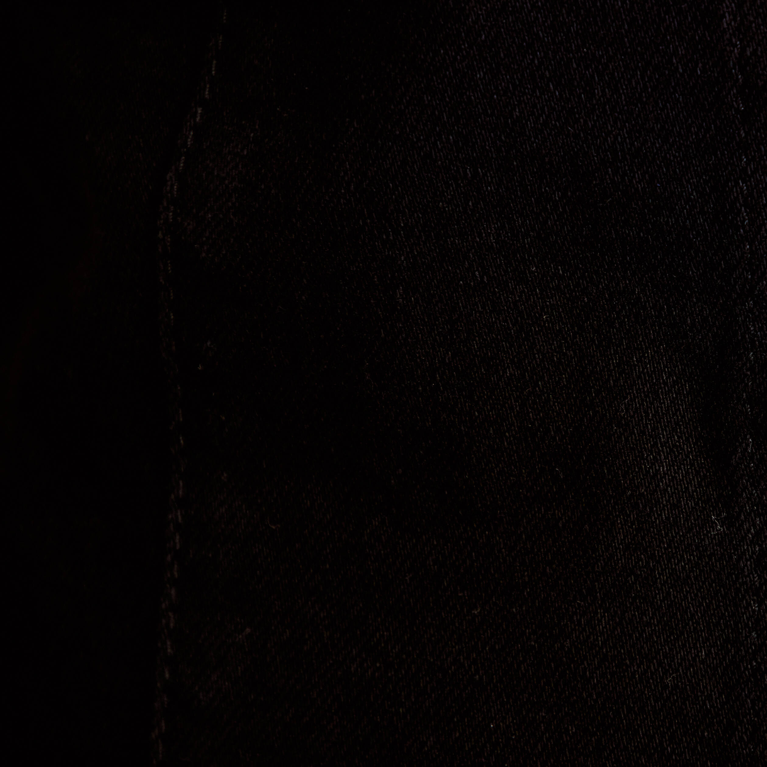 Robe courte trap&egrave;ze en jean col chemise noir femme