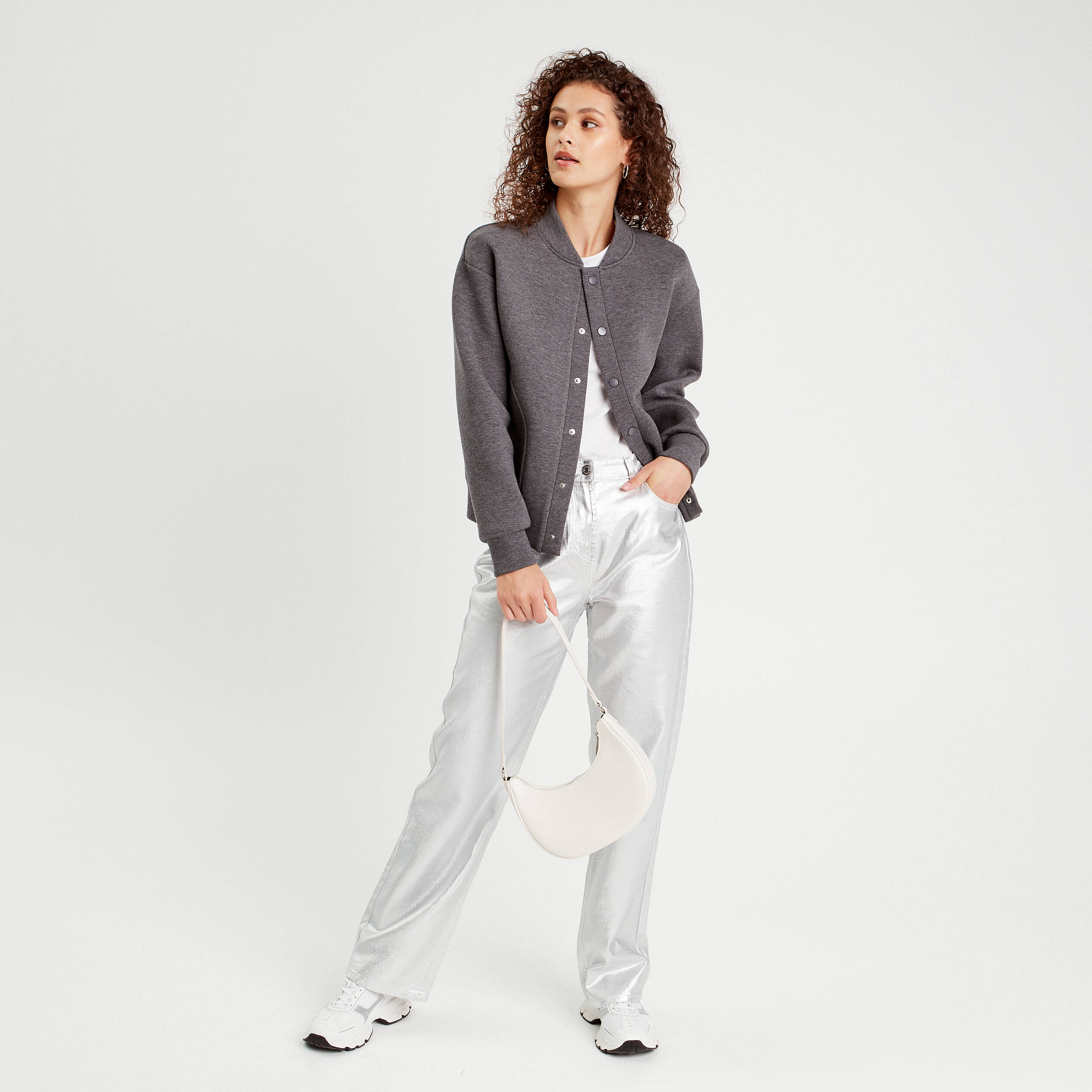 Pantalon Techno molleton avec taille élastiquée