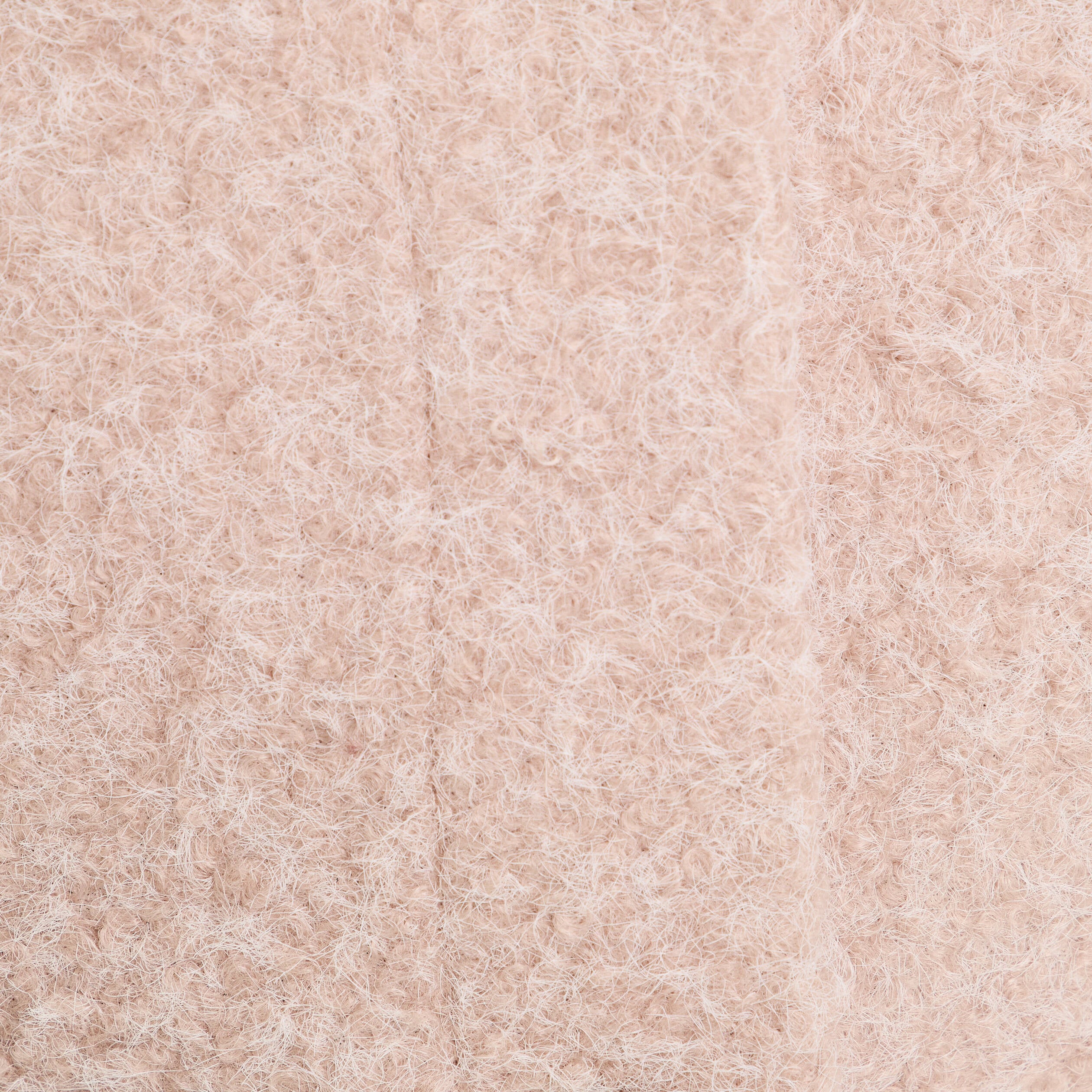 Veste effet polaire beige femme