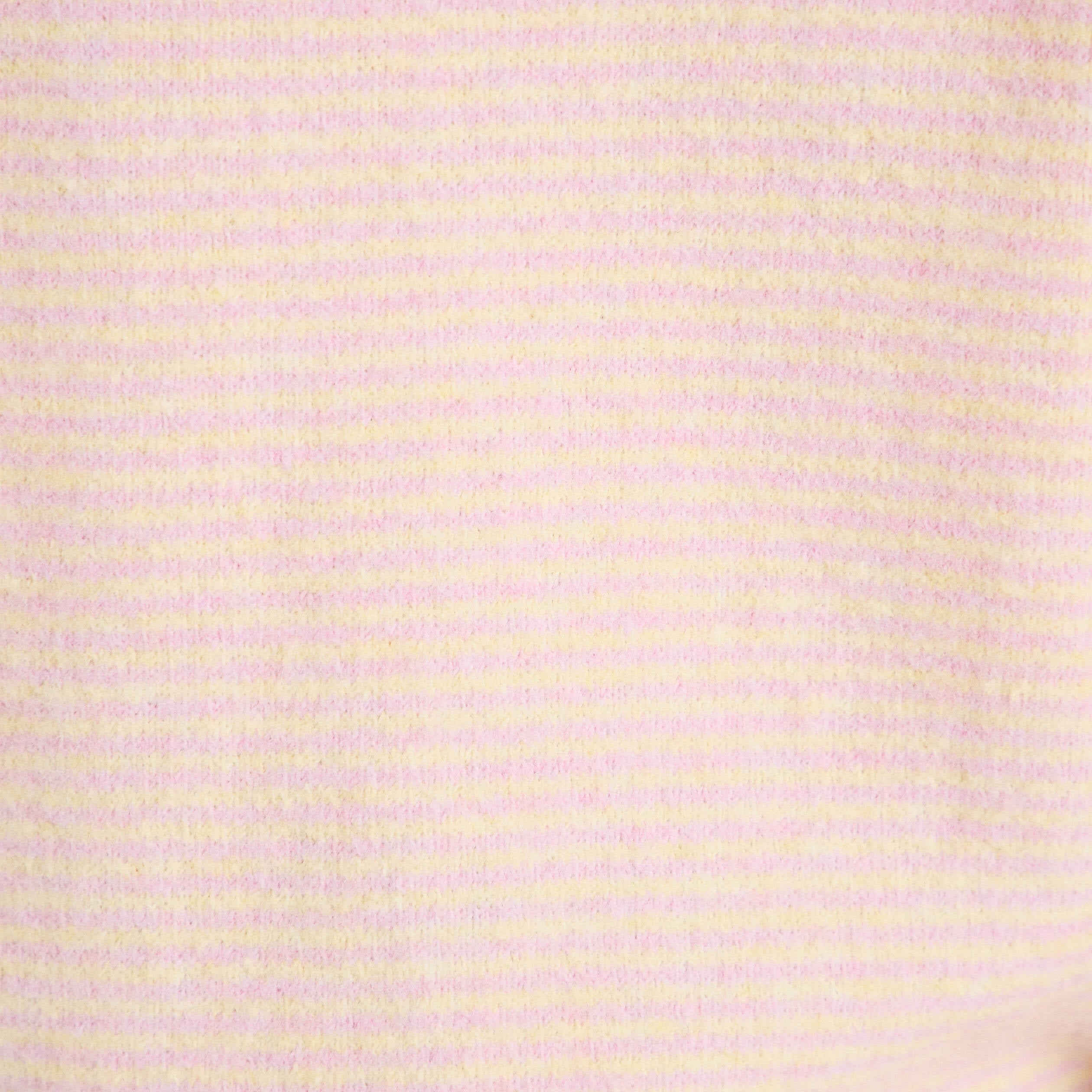 Pull ample col rond manches longues rose clair femme