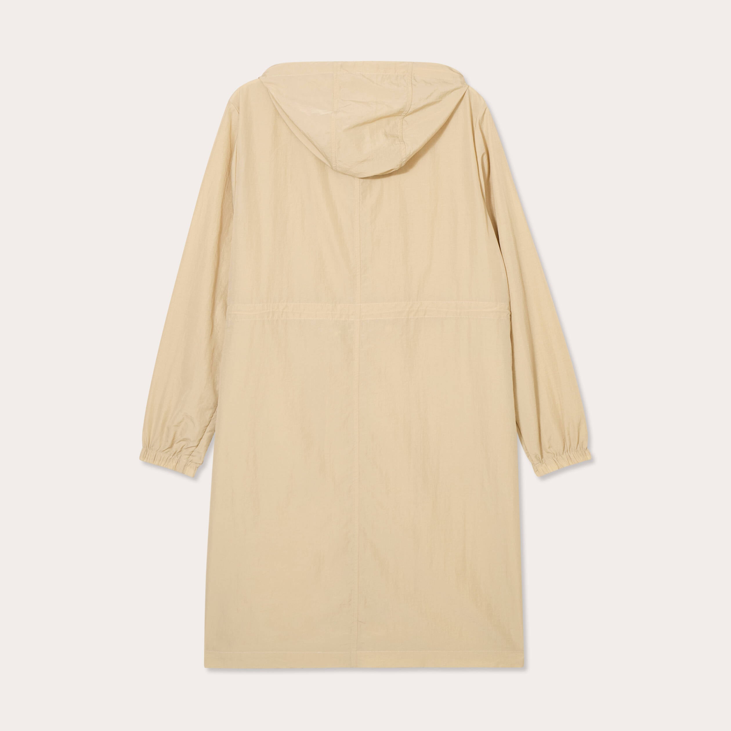 Parka d&eacute;perlante 2-en-1 avec pochette vert kaki femme
