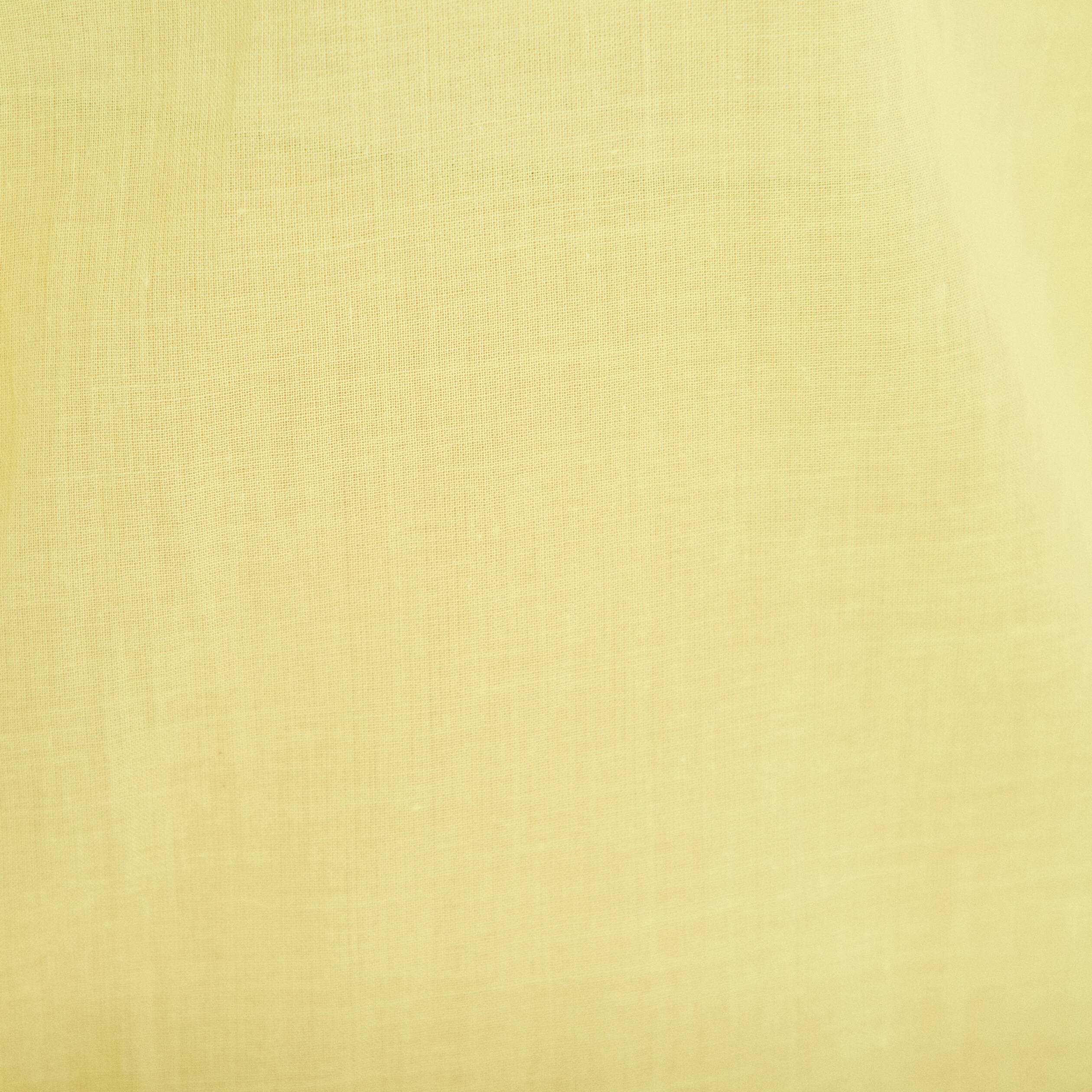 Blouse oversize manches longues jaune citron femme