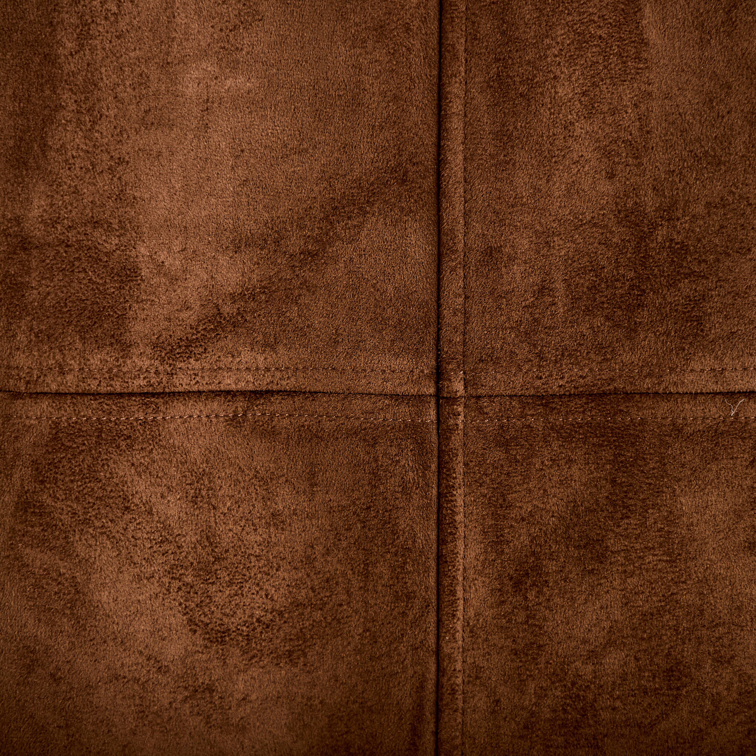 Manteau droit manches longues marron femme