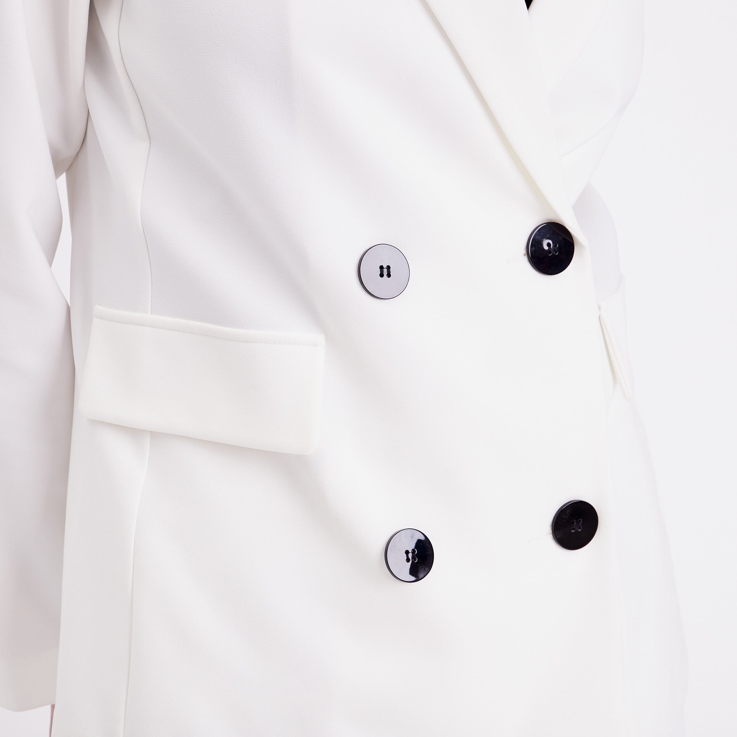 Veste blazer ecru femme