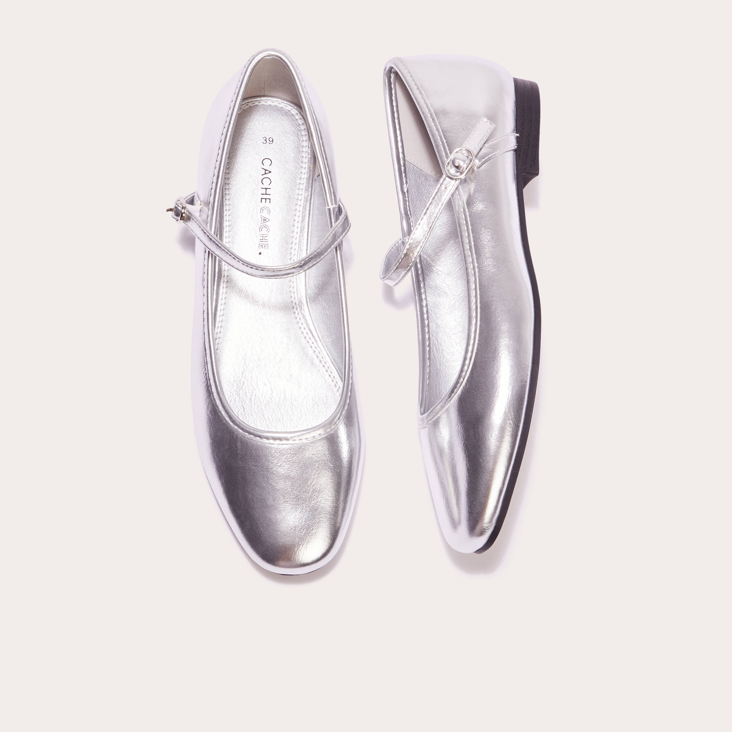Ballerines grises shop