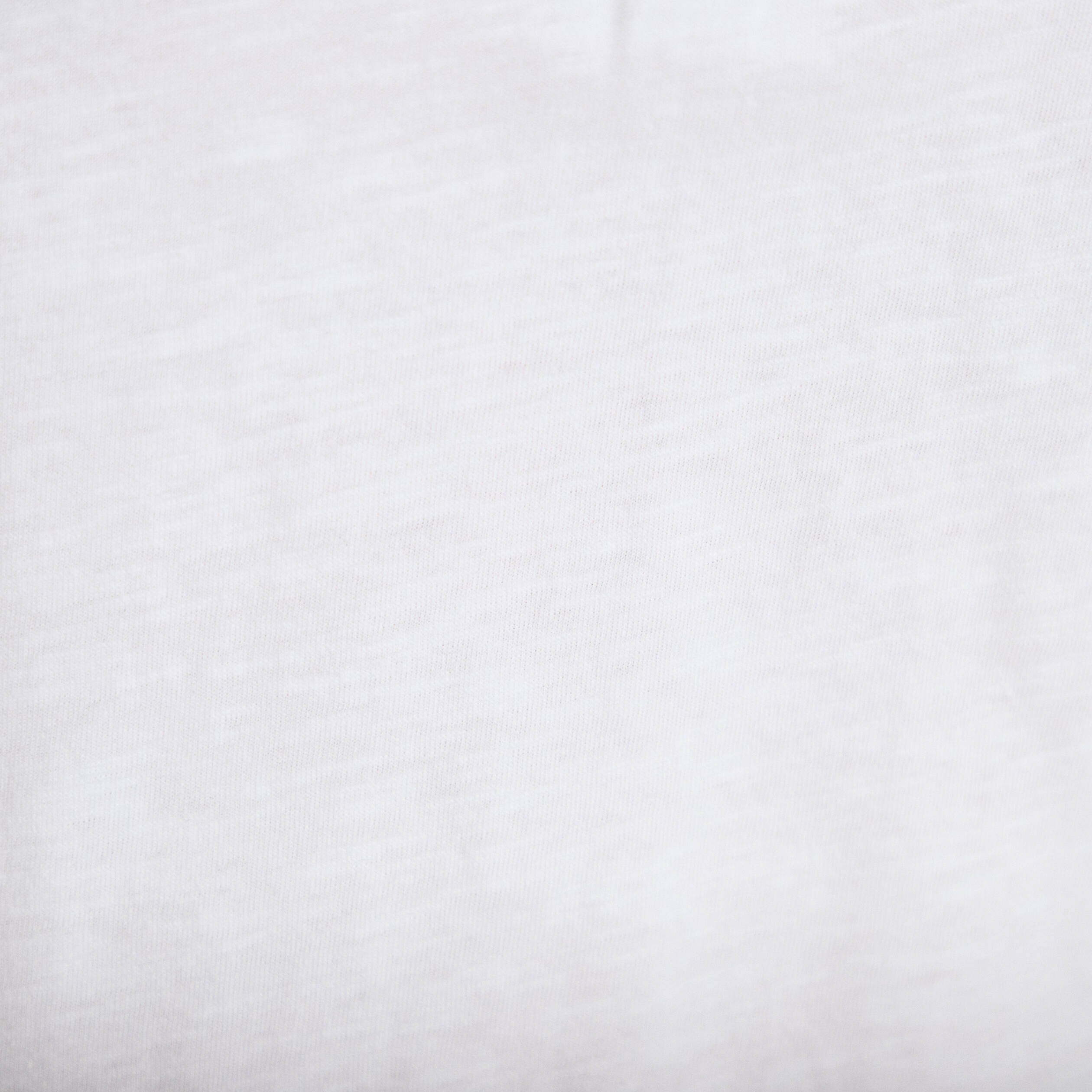 T-shirt boutonn&eacute; sur le devant blanc femme