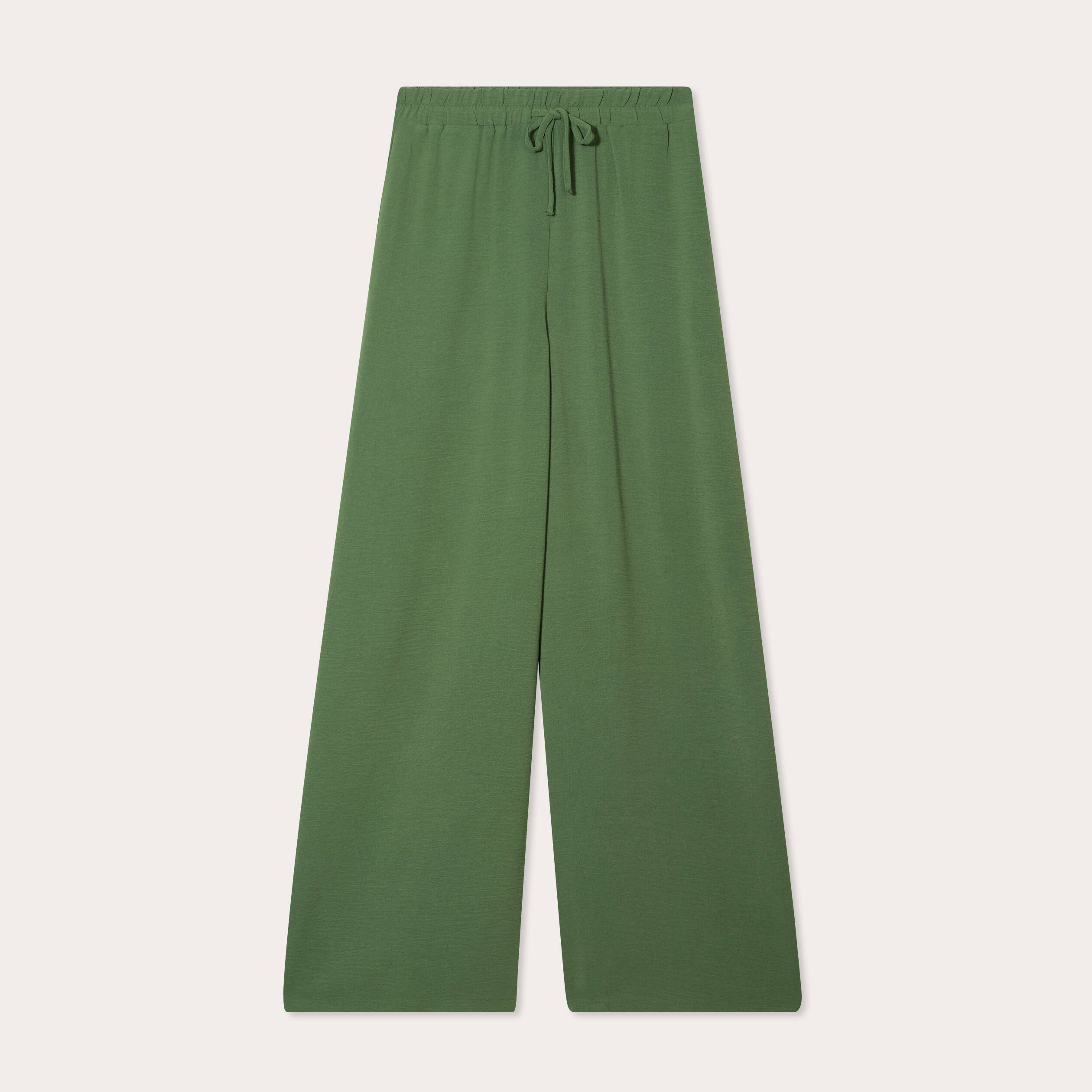 pantalon large vert kaki femme Pantalon large vert kaki femme