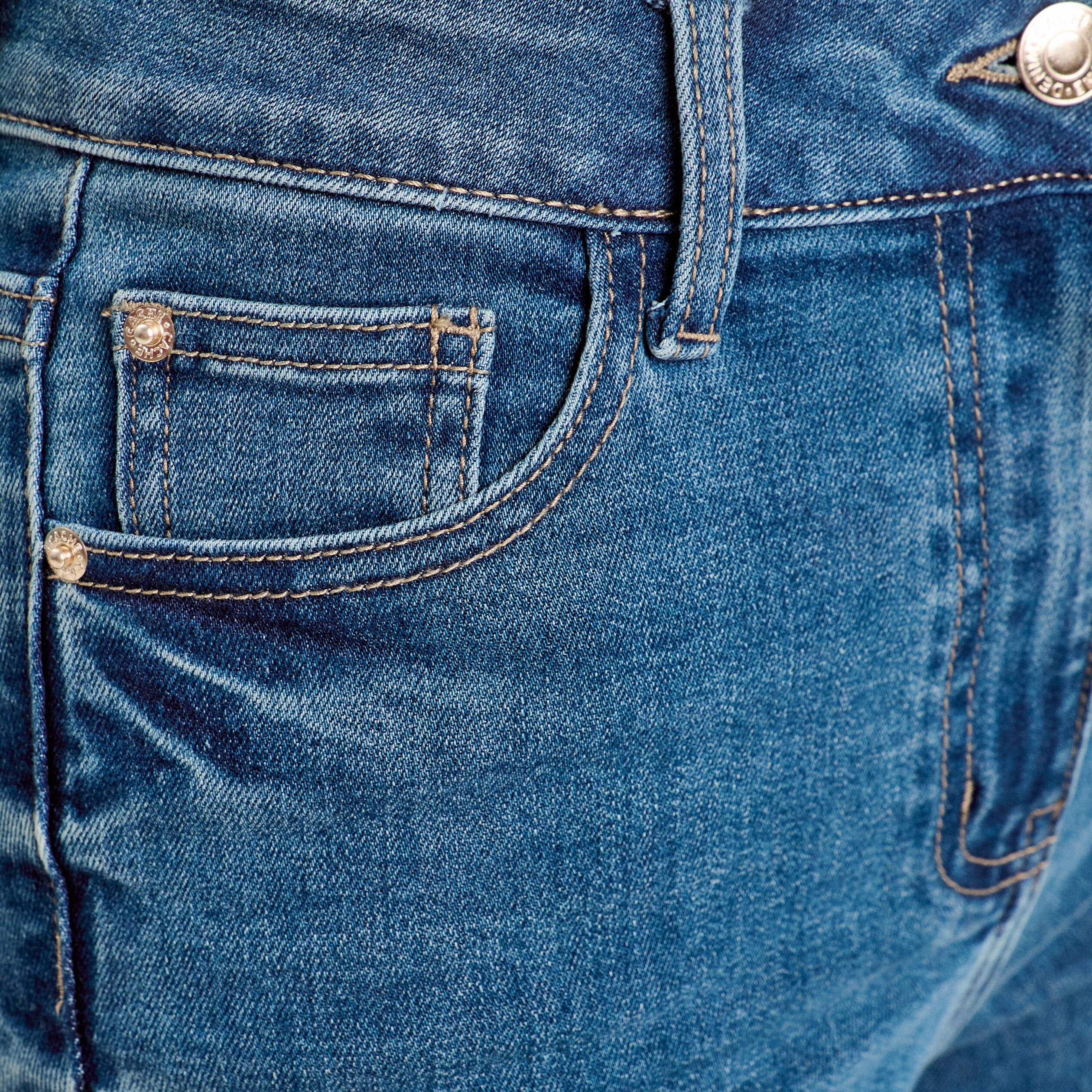 Jeans flare denim stone femme