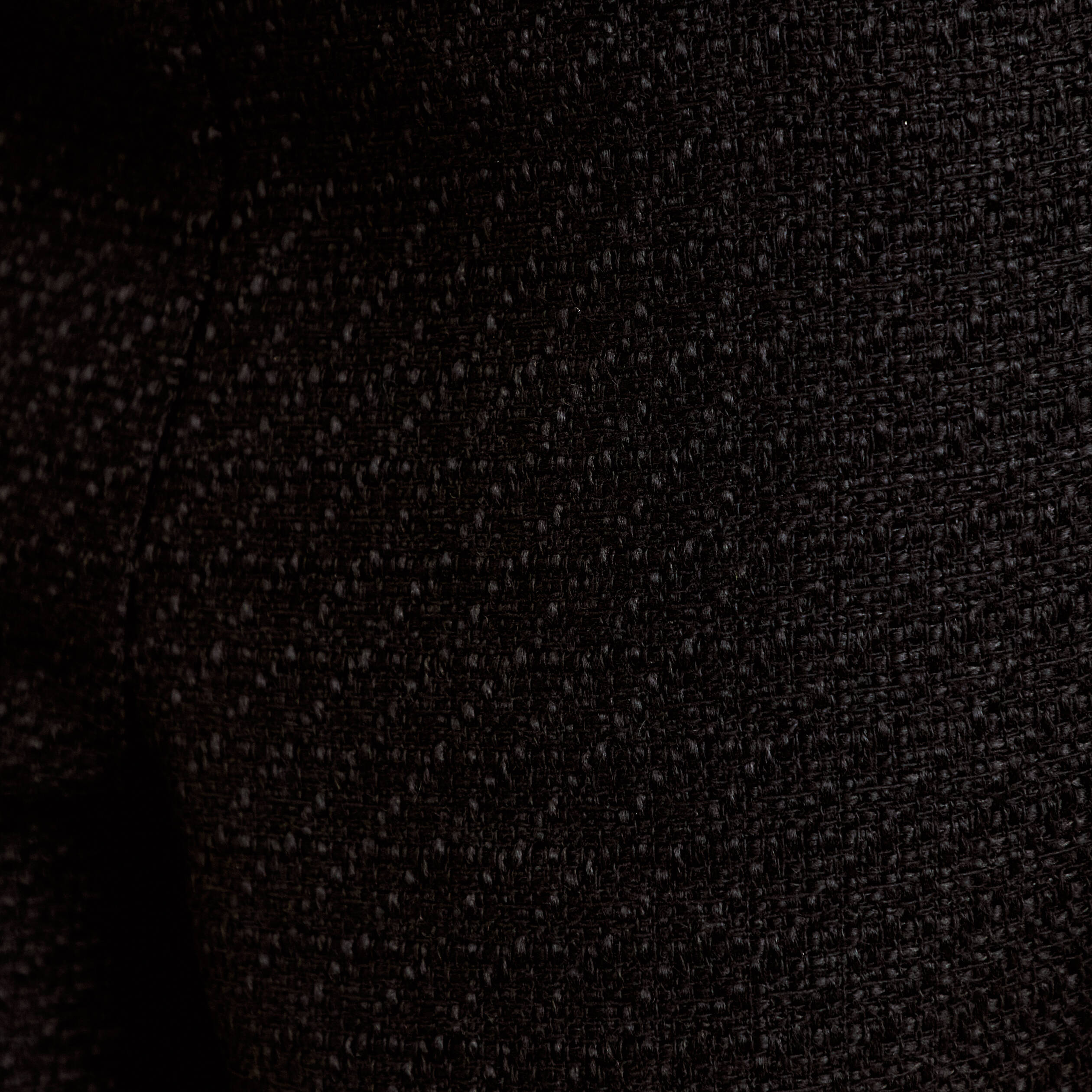 Short en tweed noir femme