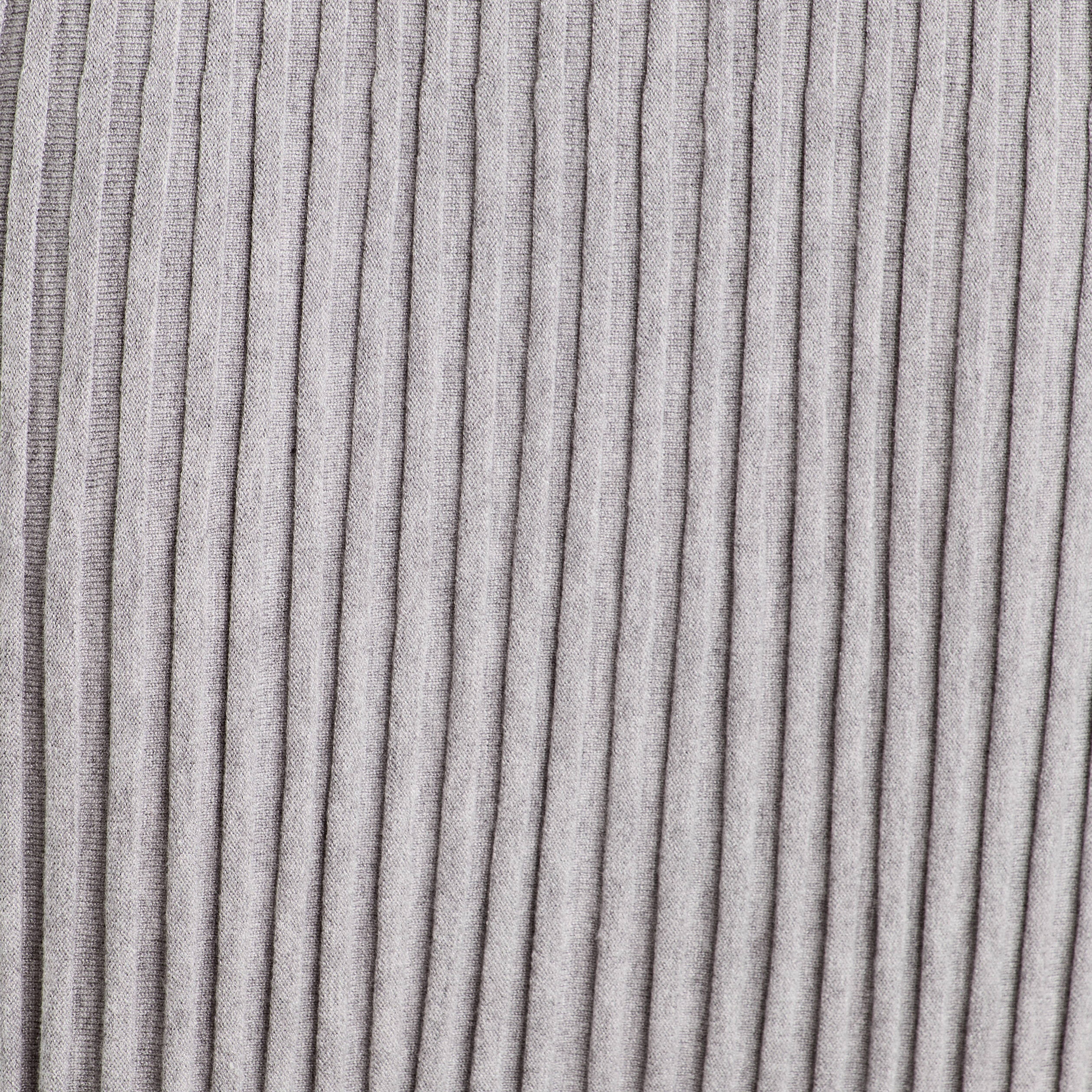 jupe tricot midi droite gris clair femme Jupe tricot midi droite gris clair femme