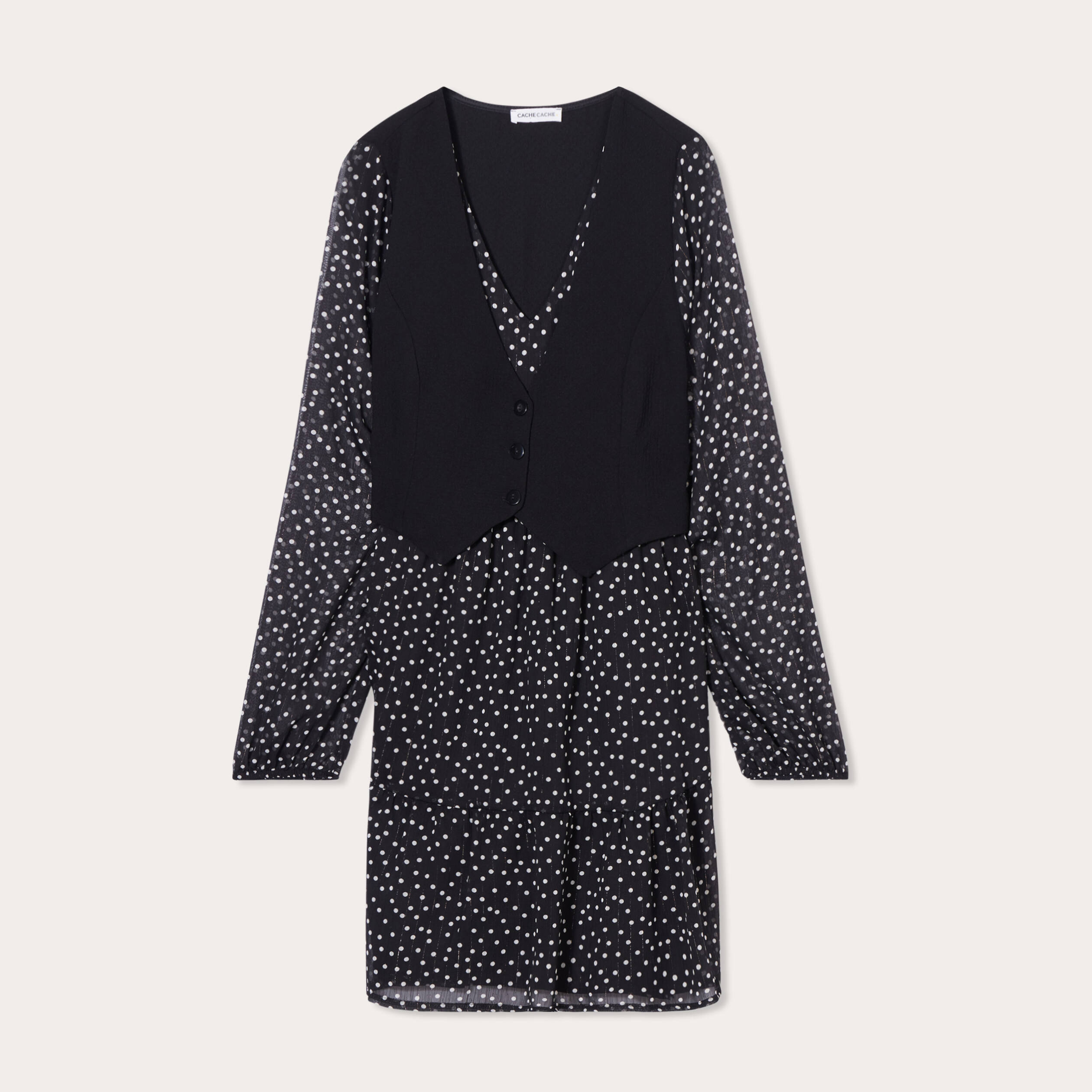 Robe effet 2 en 1 femme deals