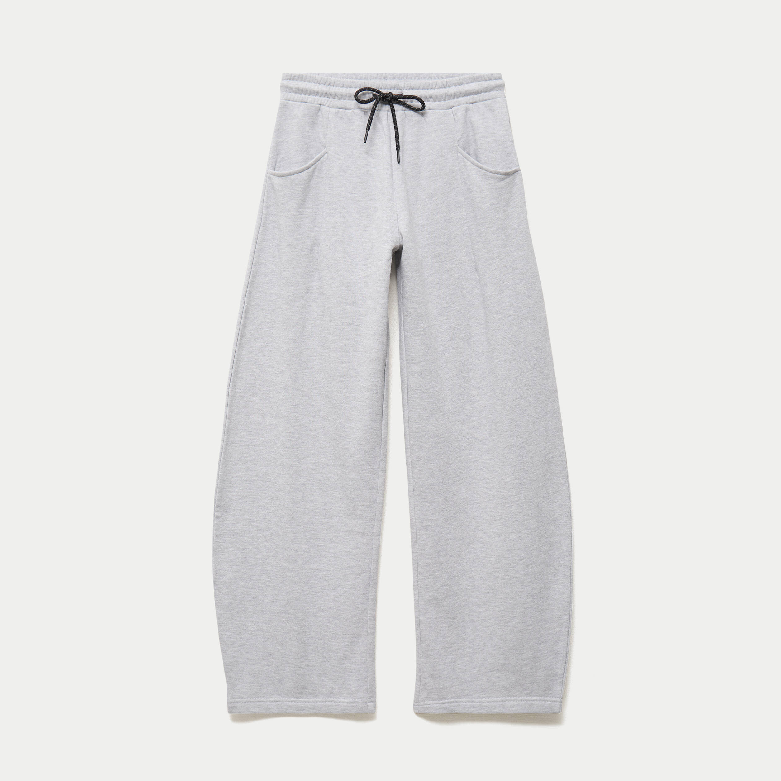Jogging barrel gris clair femme