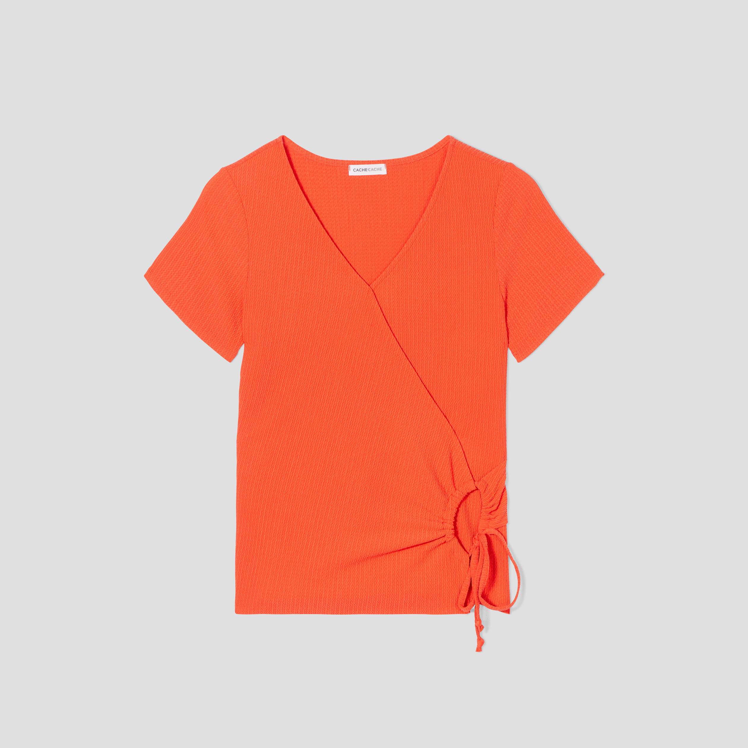 T shirt cache online coeur femme