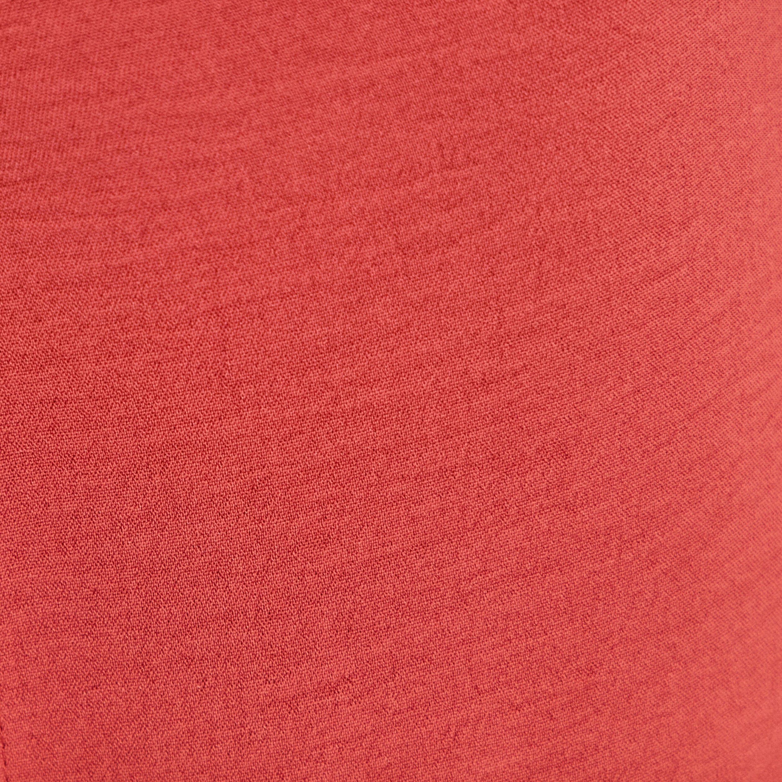 Pantalon large taille haute fluide vieux rose femme