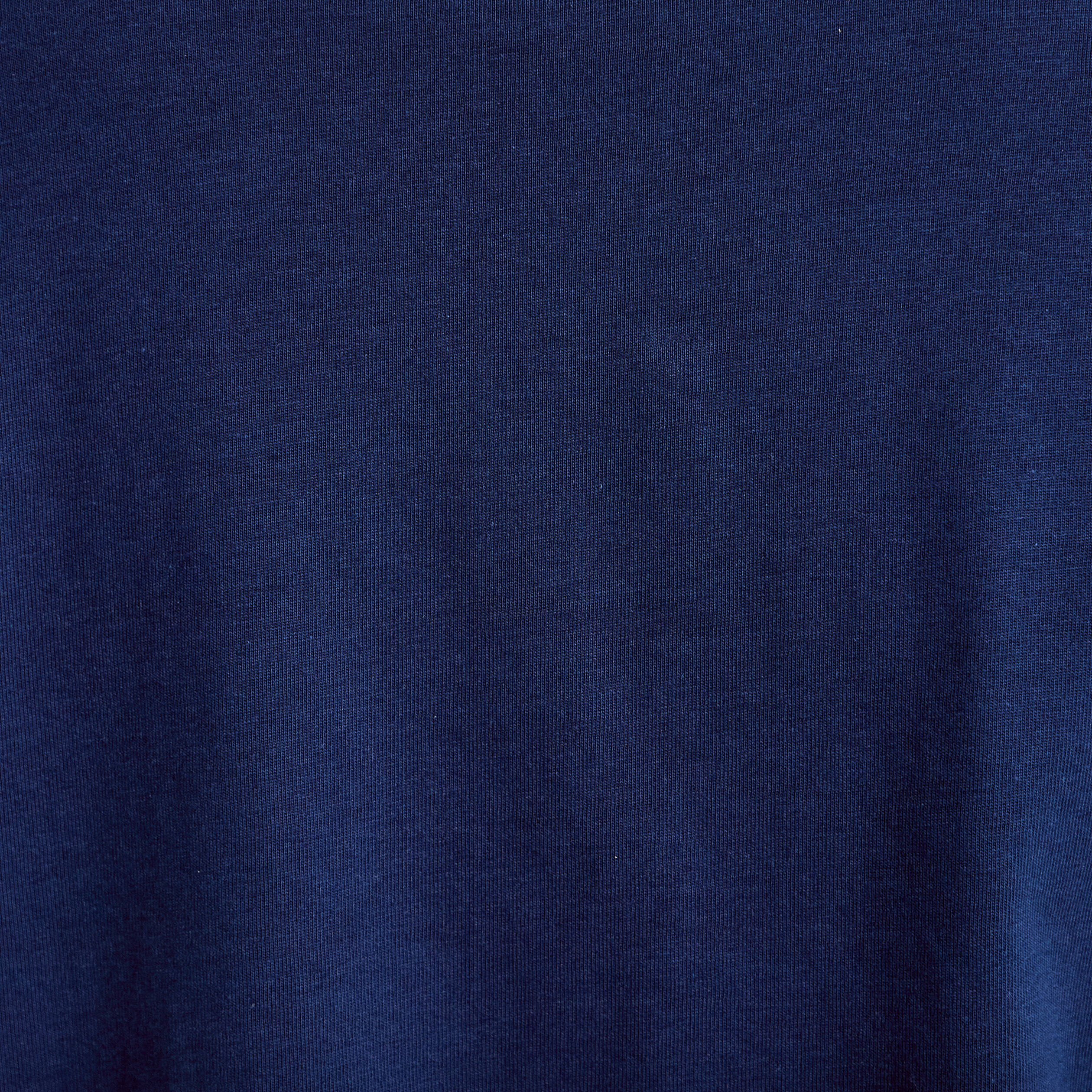 T-shirt col rond manches courtes bleu fonc&eacute; femme