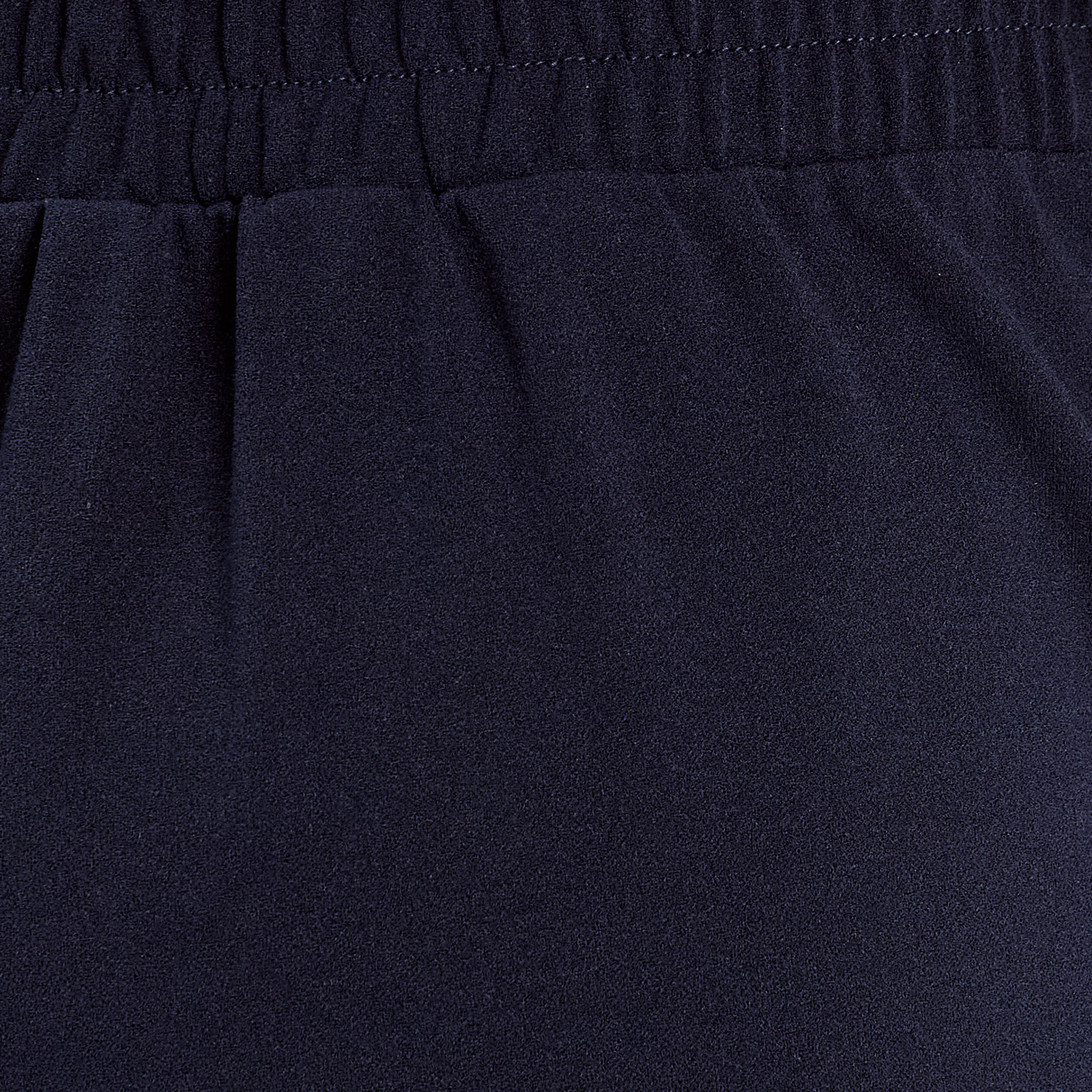Pantalon large style jogging bleu marine femme
