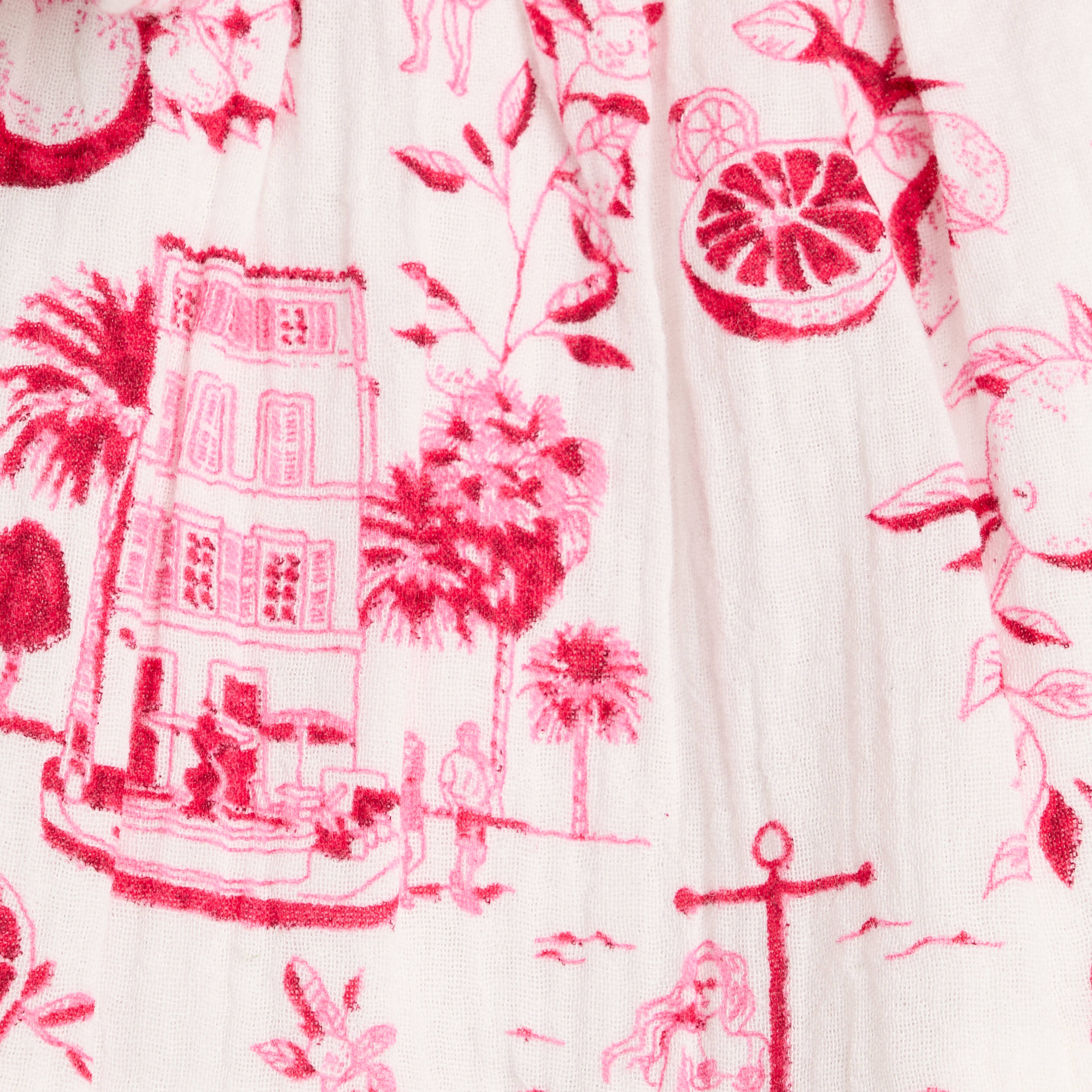 Robe &eacute;vas&eacute;e avec bretelles rose fushia femme