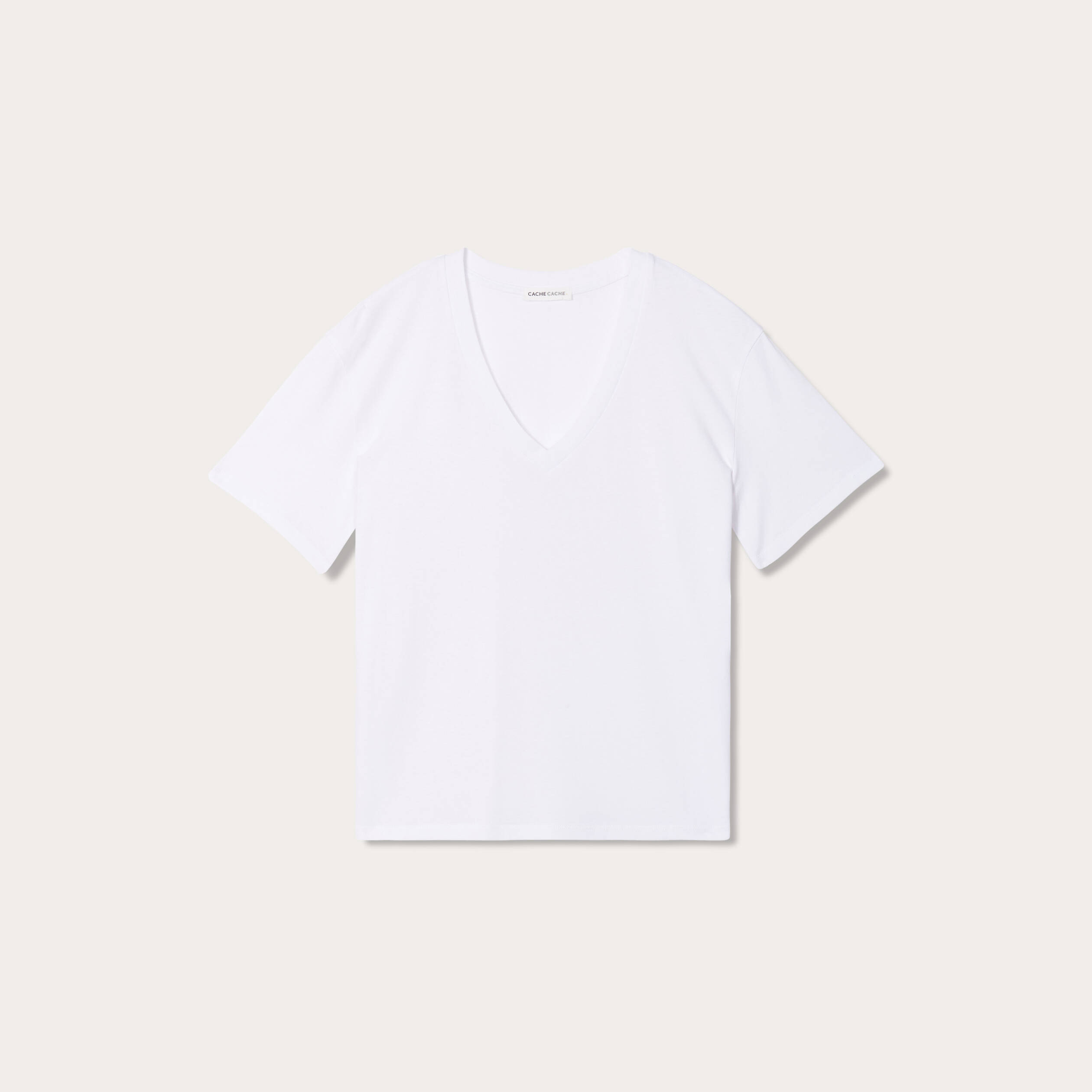 t shirt manches courtes blanc femme T-shirt manches courtes blanc femme