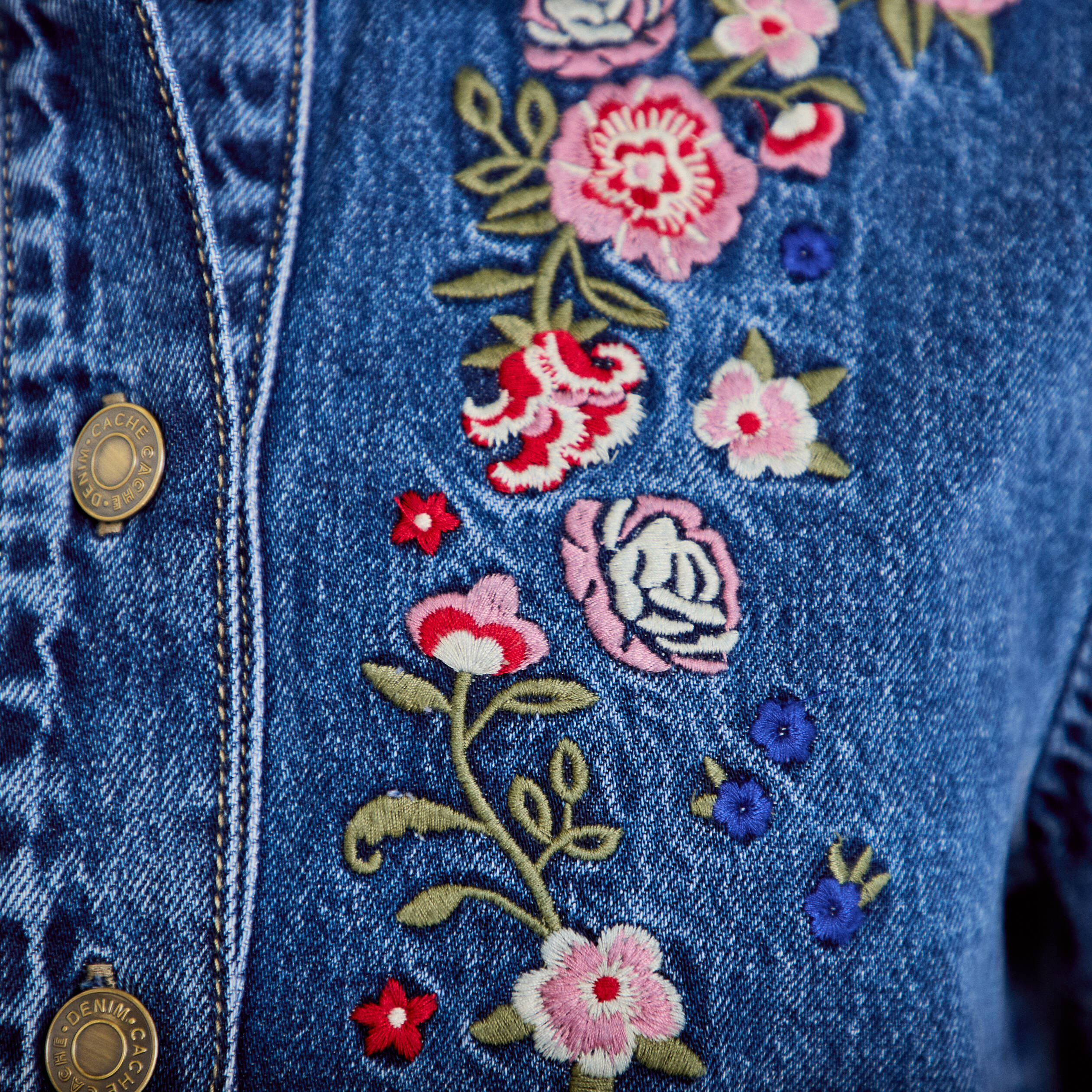 Robe droite courte en jean col chemise denim stone femme